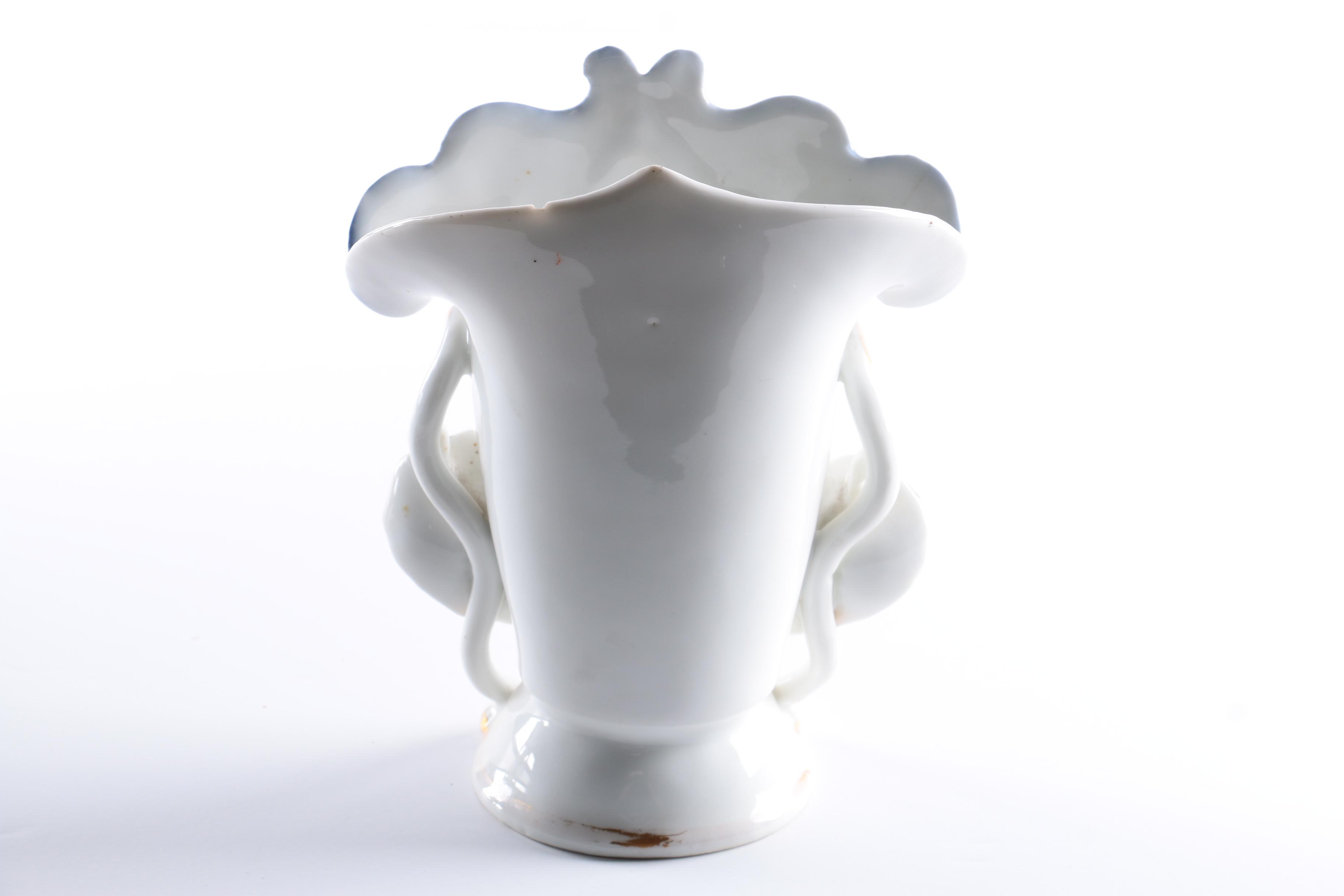 Hand-Painted Porcelain Vases