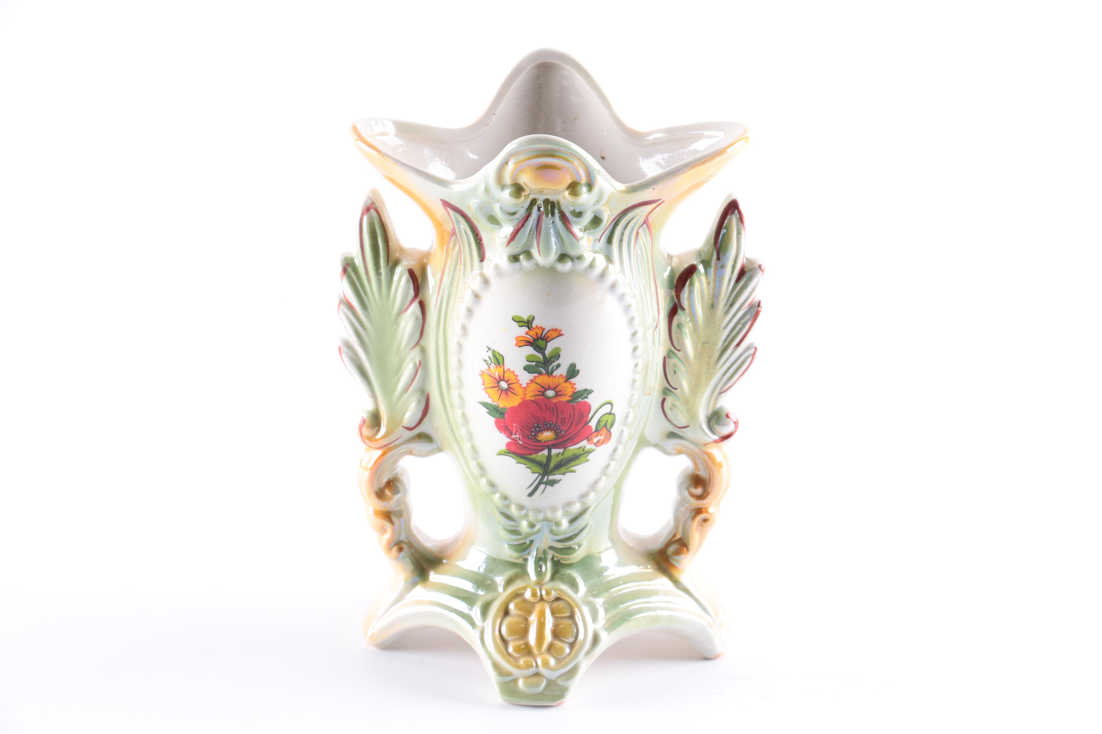 Hand-Painted Porcelain Vases