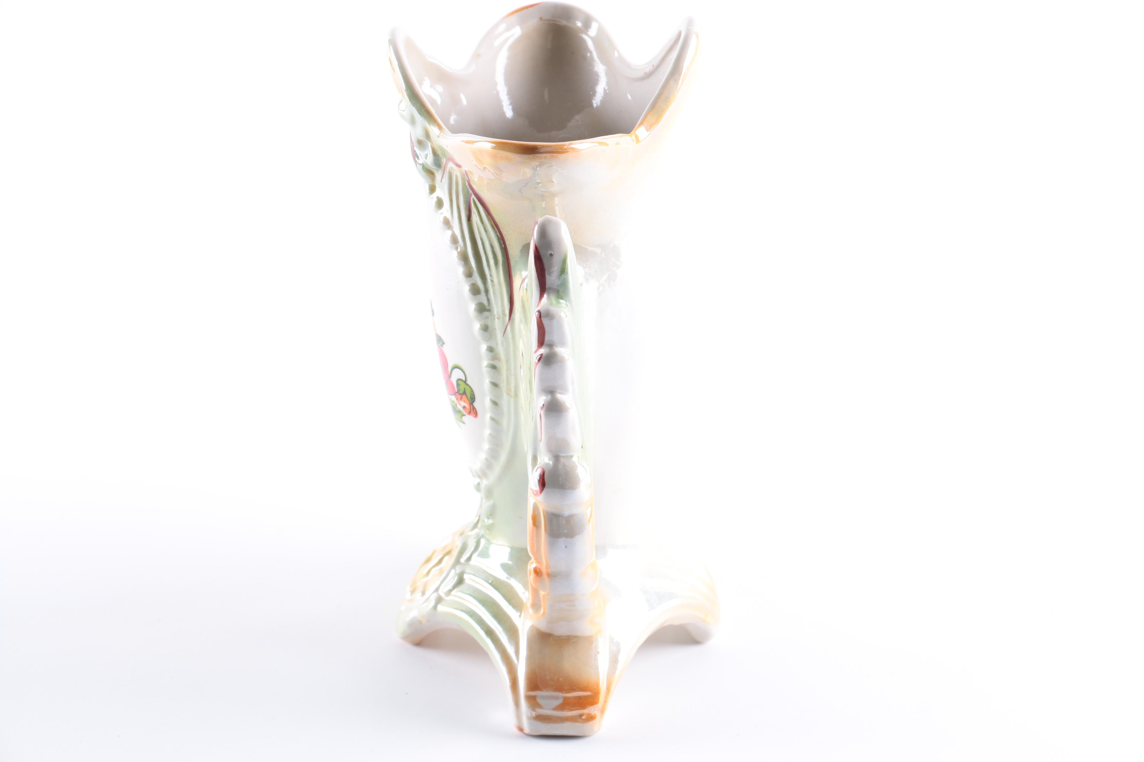 Hand-Painted Porcelain Vases