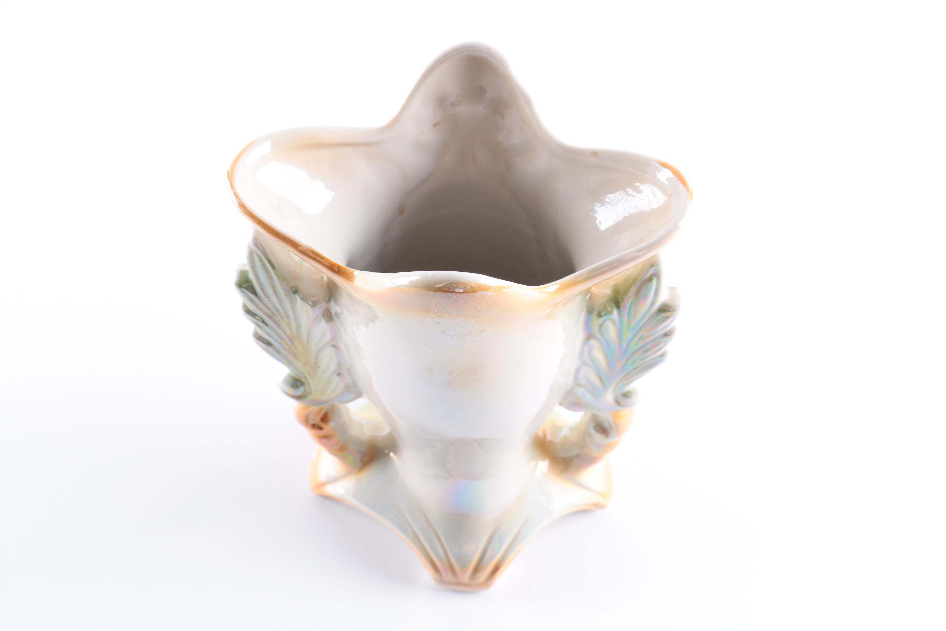 Hand-Painted Porcelain Vases