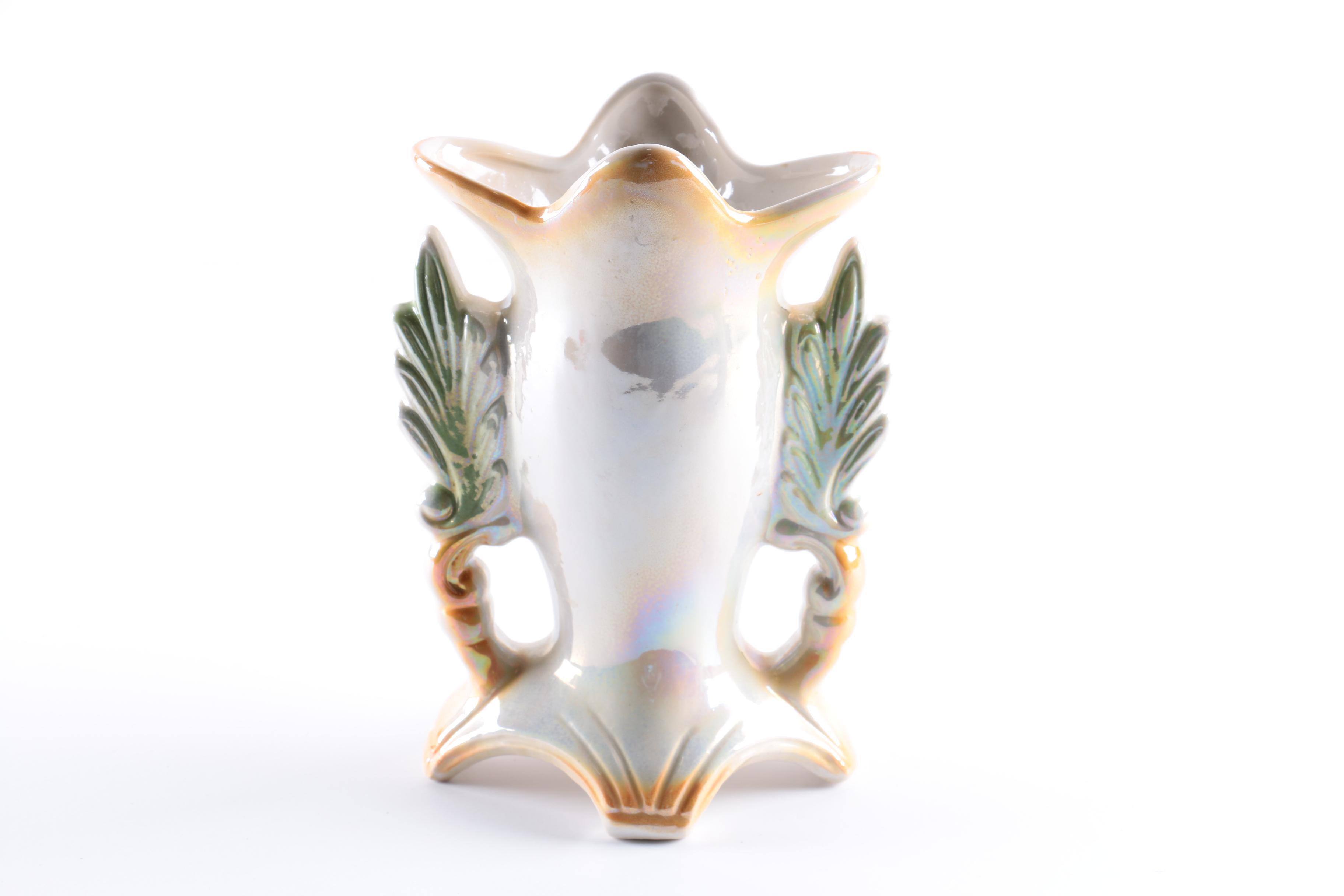 Hand-Painted Porcelain Vases