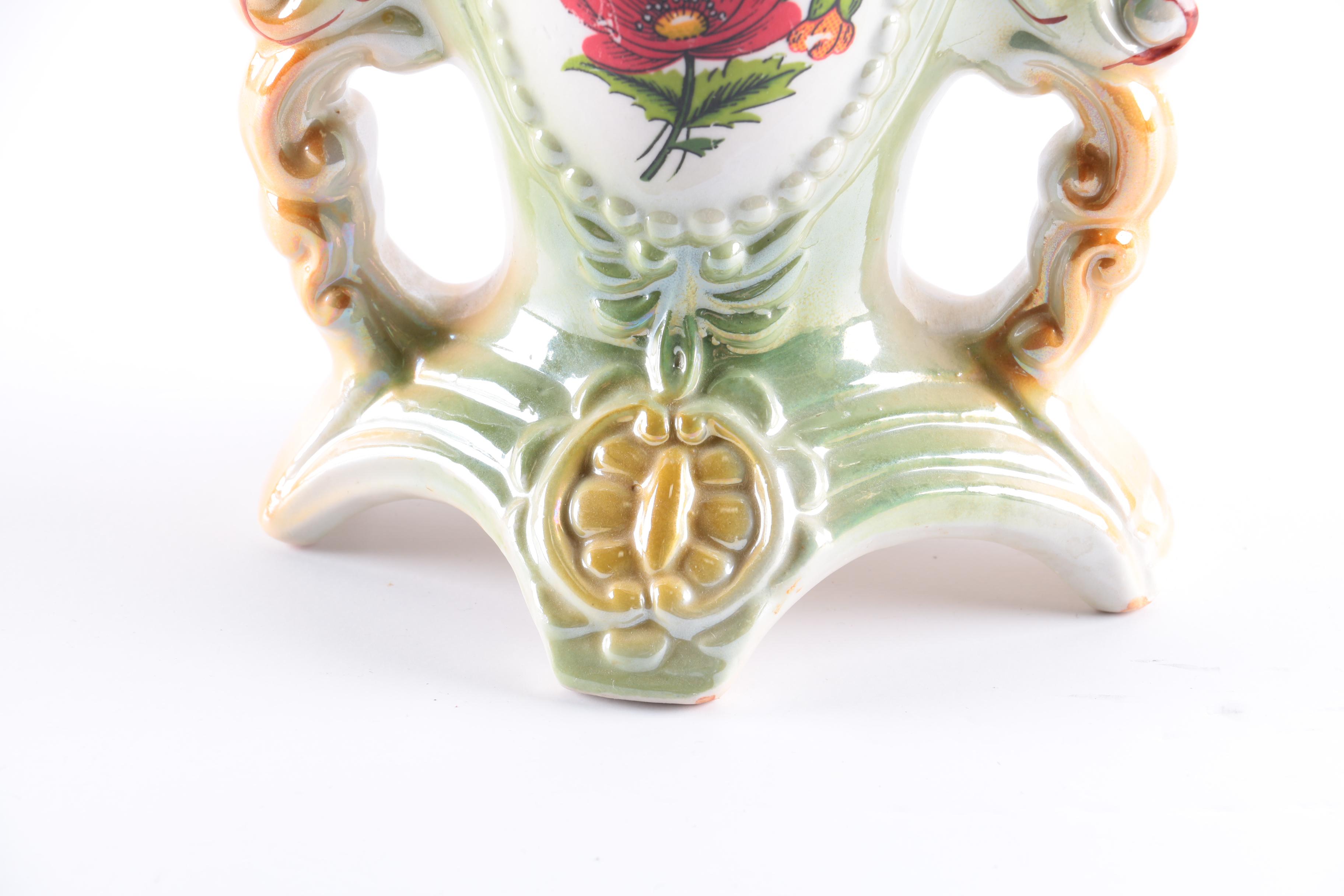 Hand-Painted Porcelain Vases