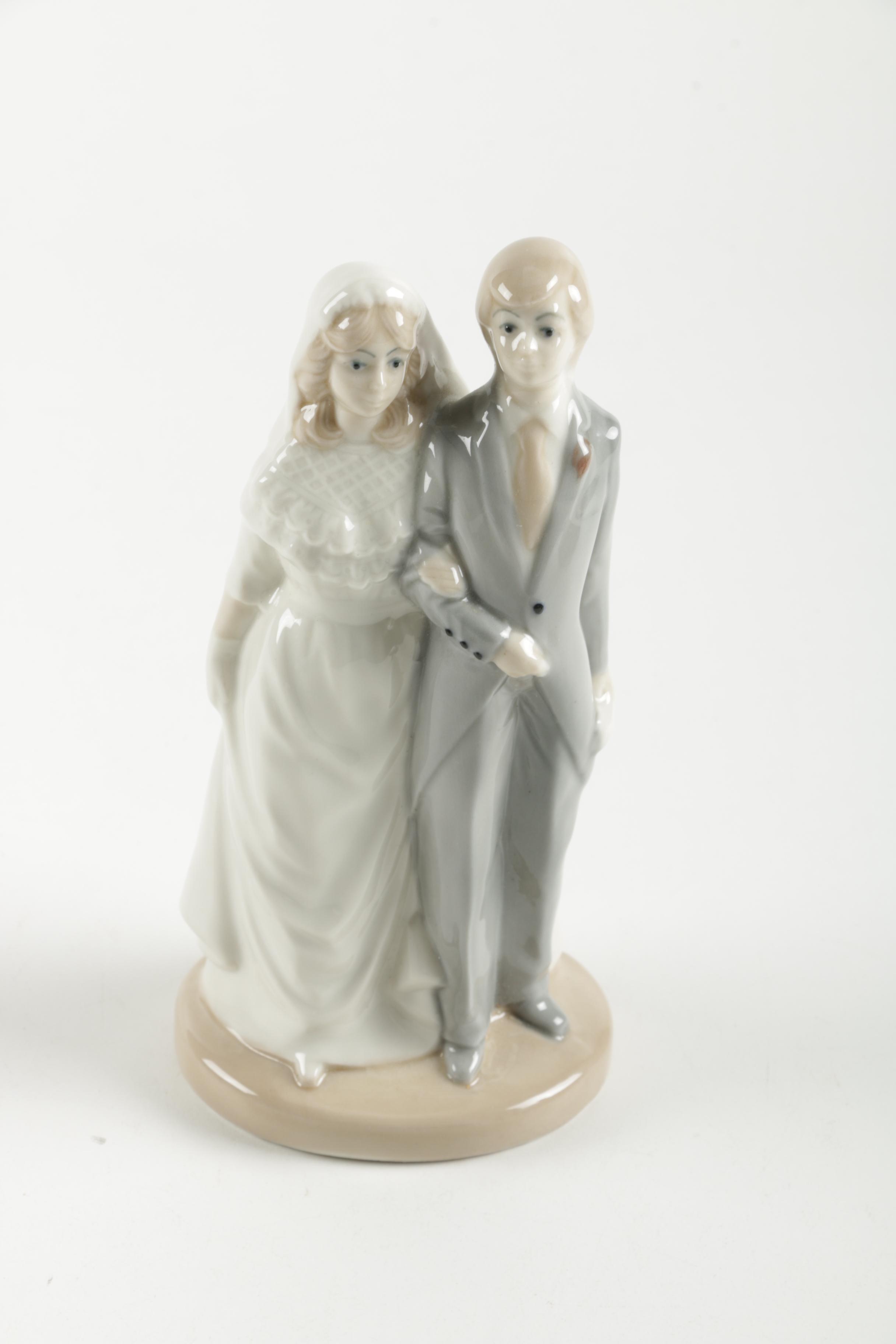 Pair of Ceramic Figurines