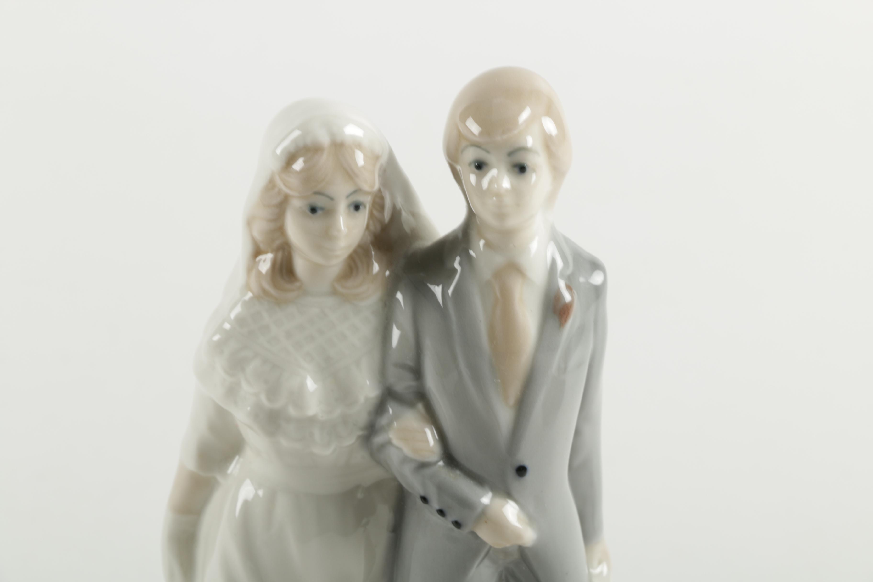 Pair of Ceramic Figurines