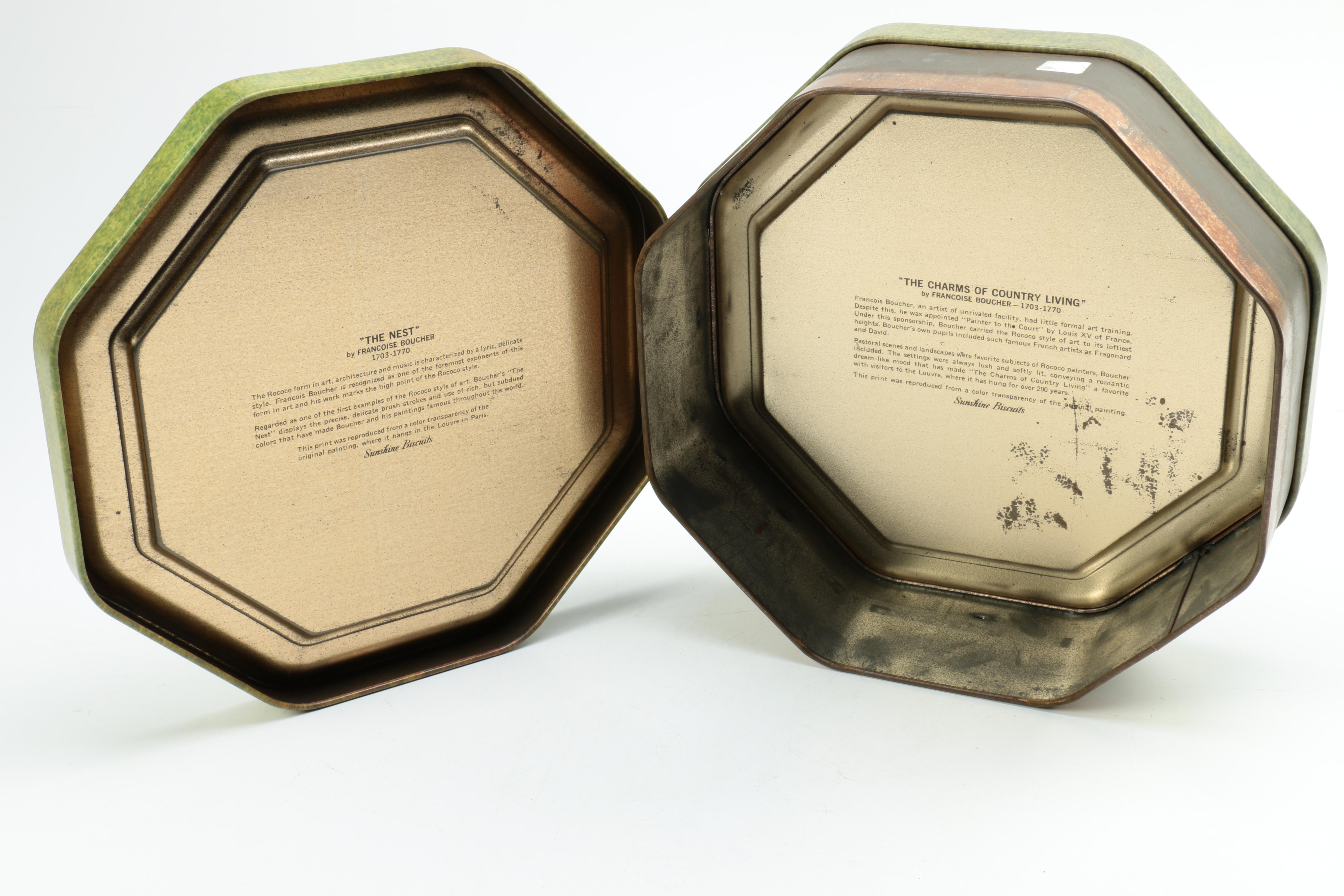 Three Decorative Tins