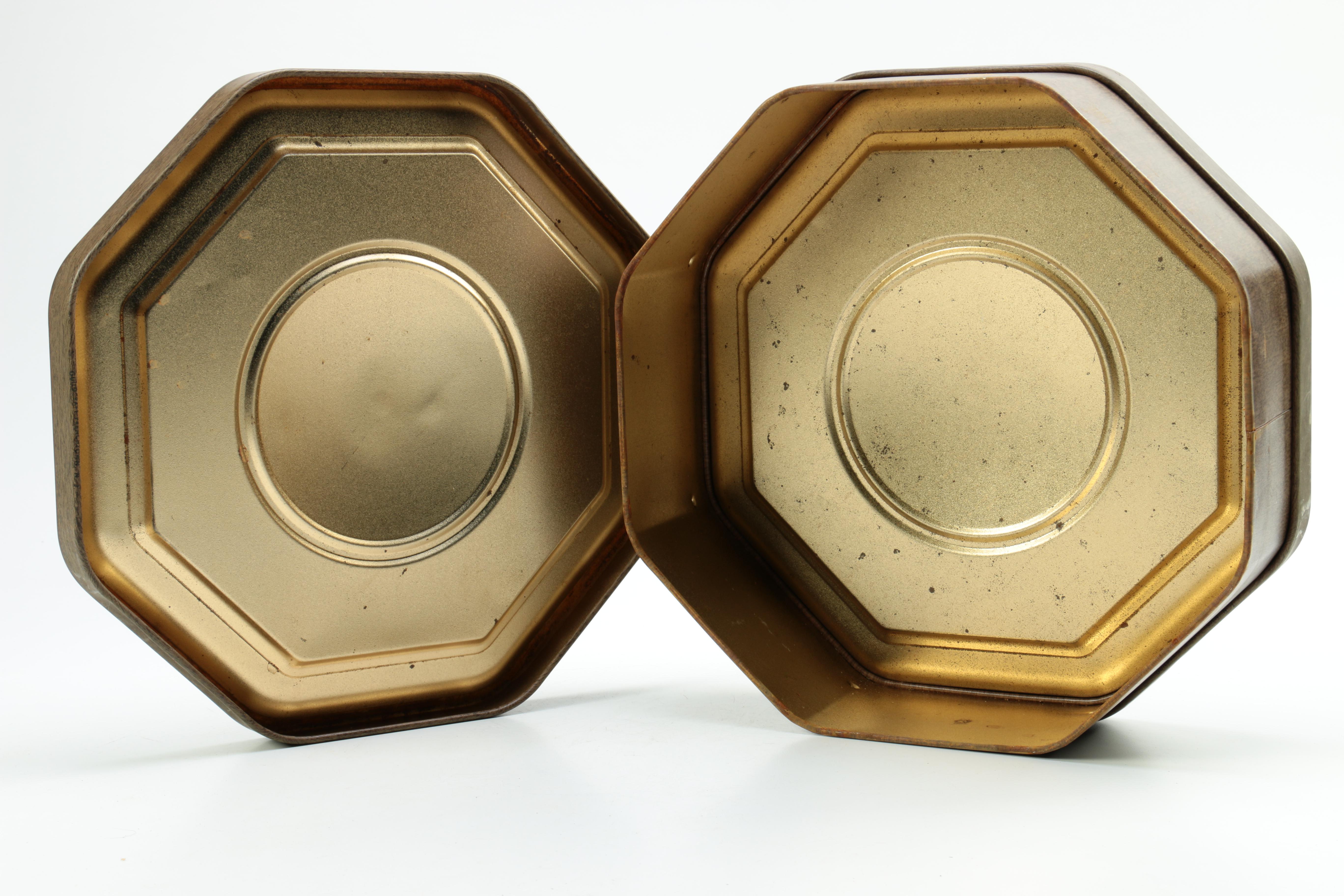 Three Decorative Tins