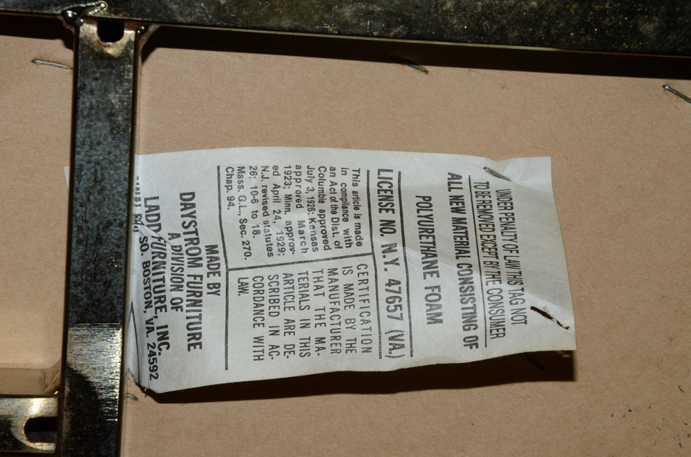 Cantilevered Arm Chairs By Daystrom Furniture