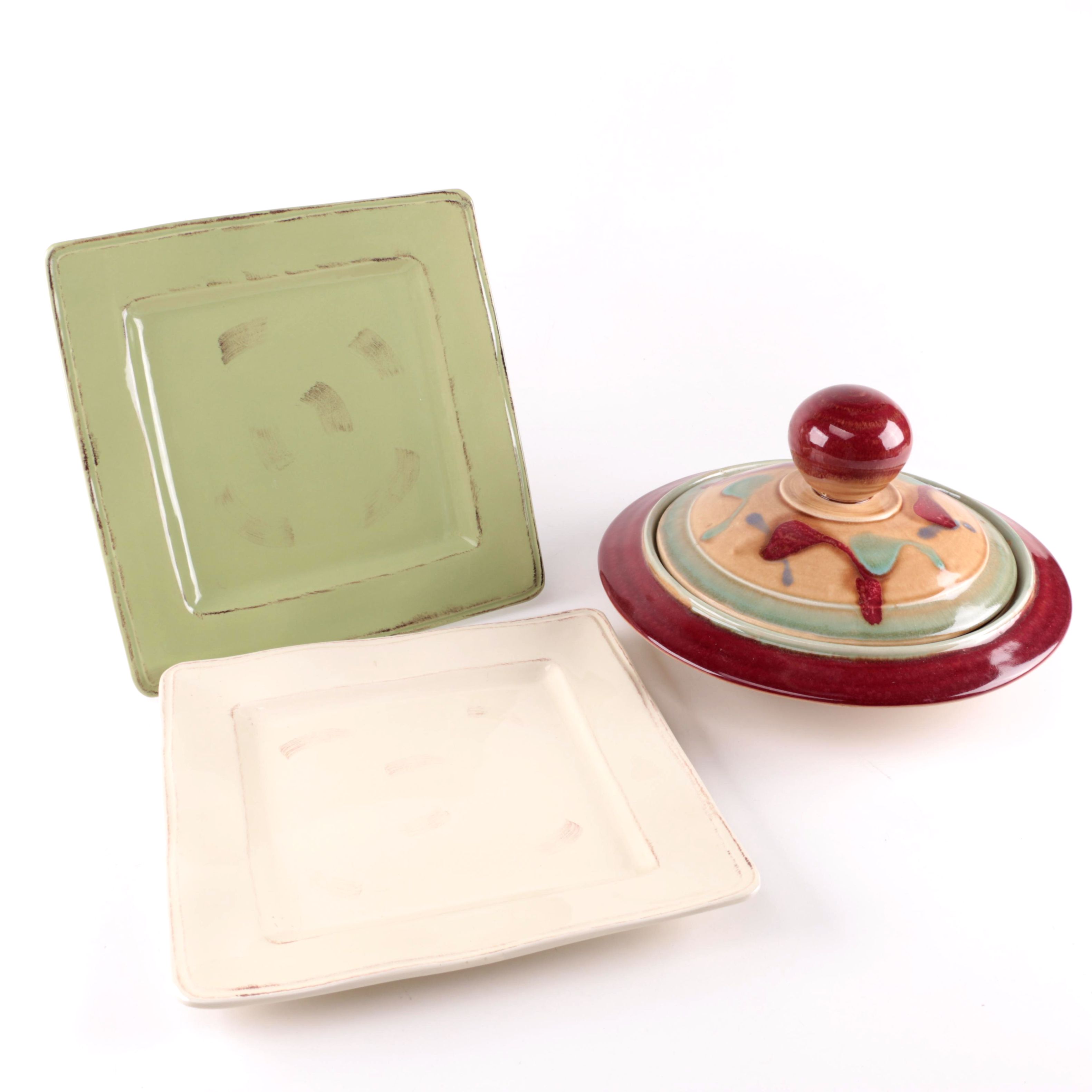 Ceramic Serveware Including Gibson Elite