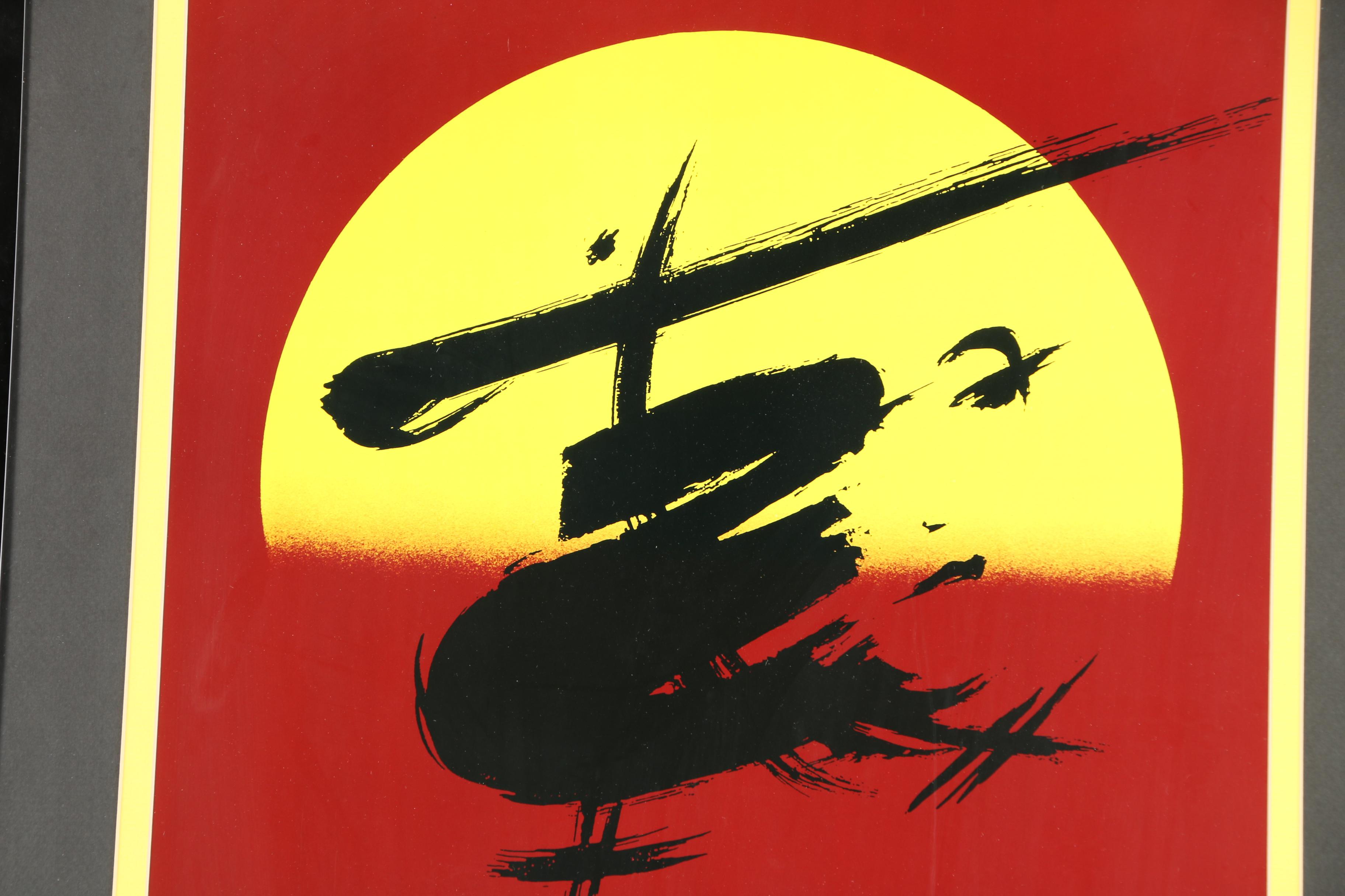 Offset Lithograph Poster "Miss Saigon"
