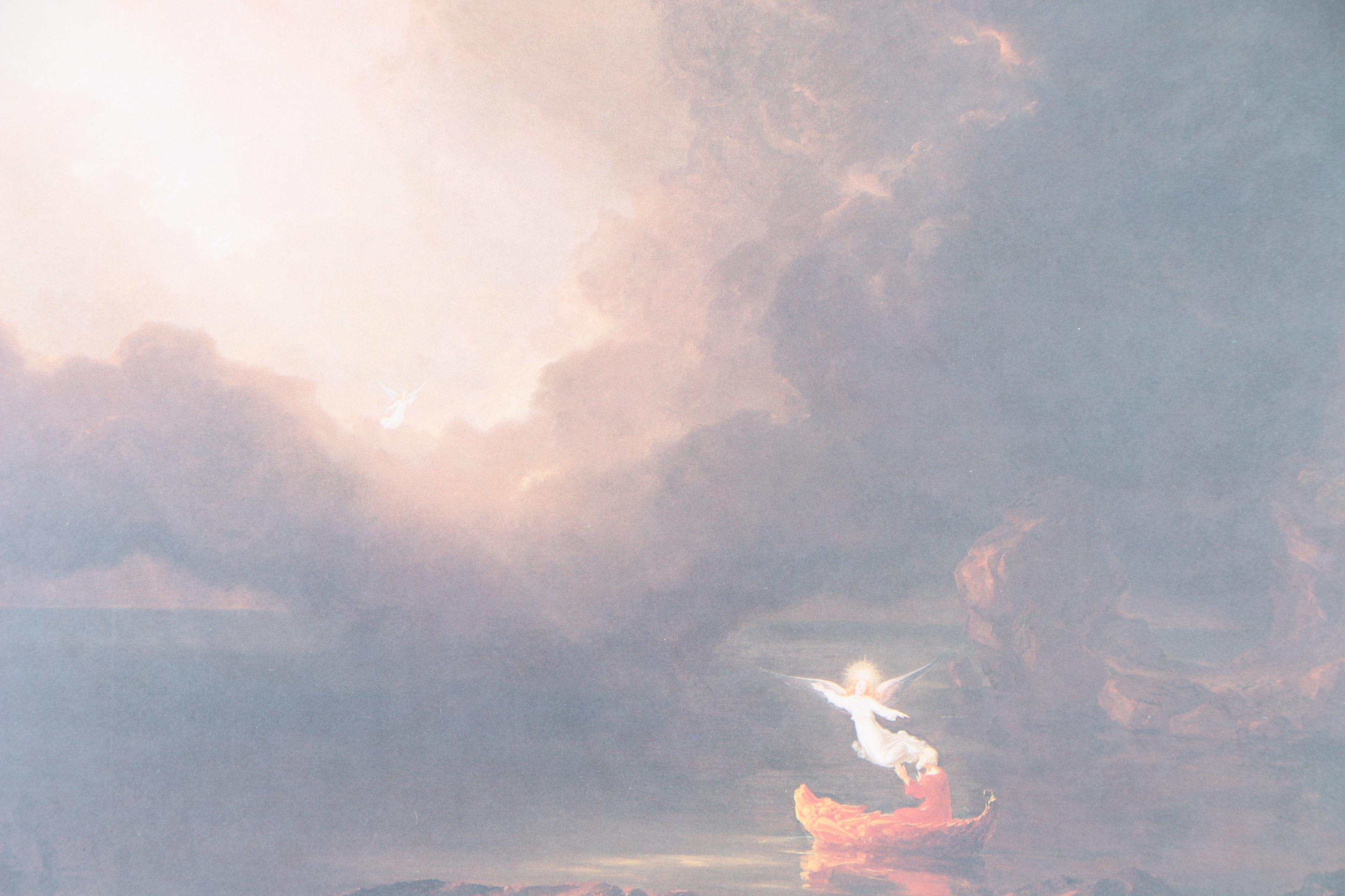 Offset Lithograph of "The Voyage of Life: Old Age" after Thomas Cole