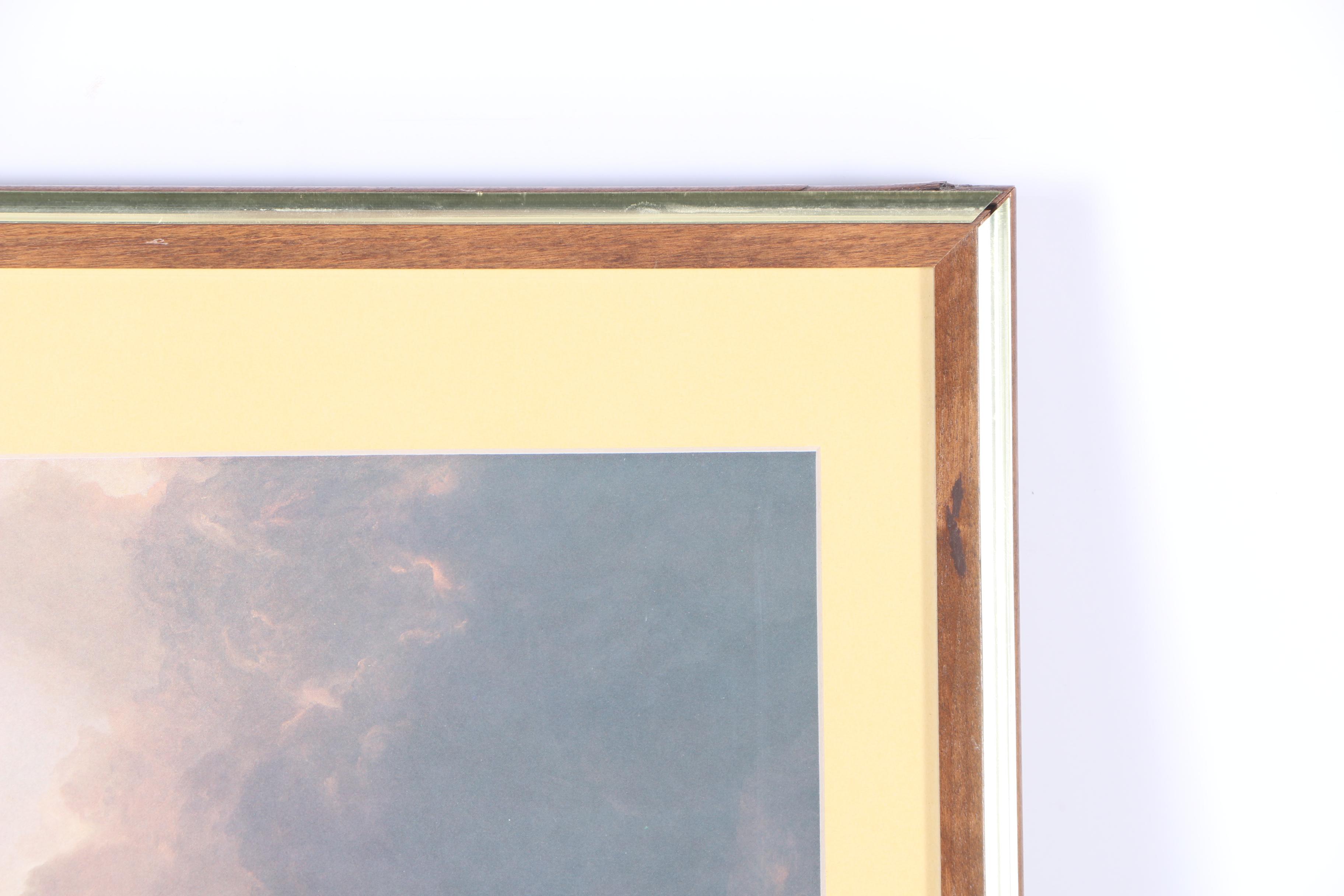 Offset Lithograph of "The Voyage of Life: Old Age" after Thomas Cole