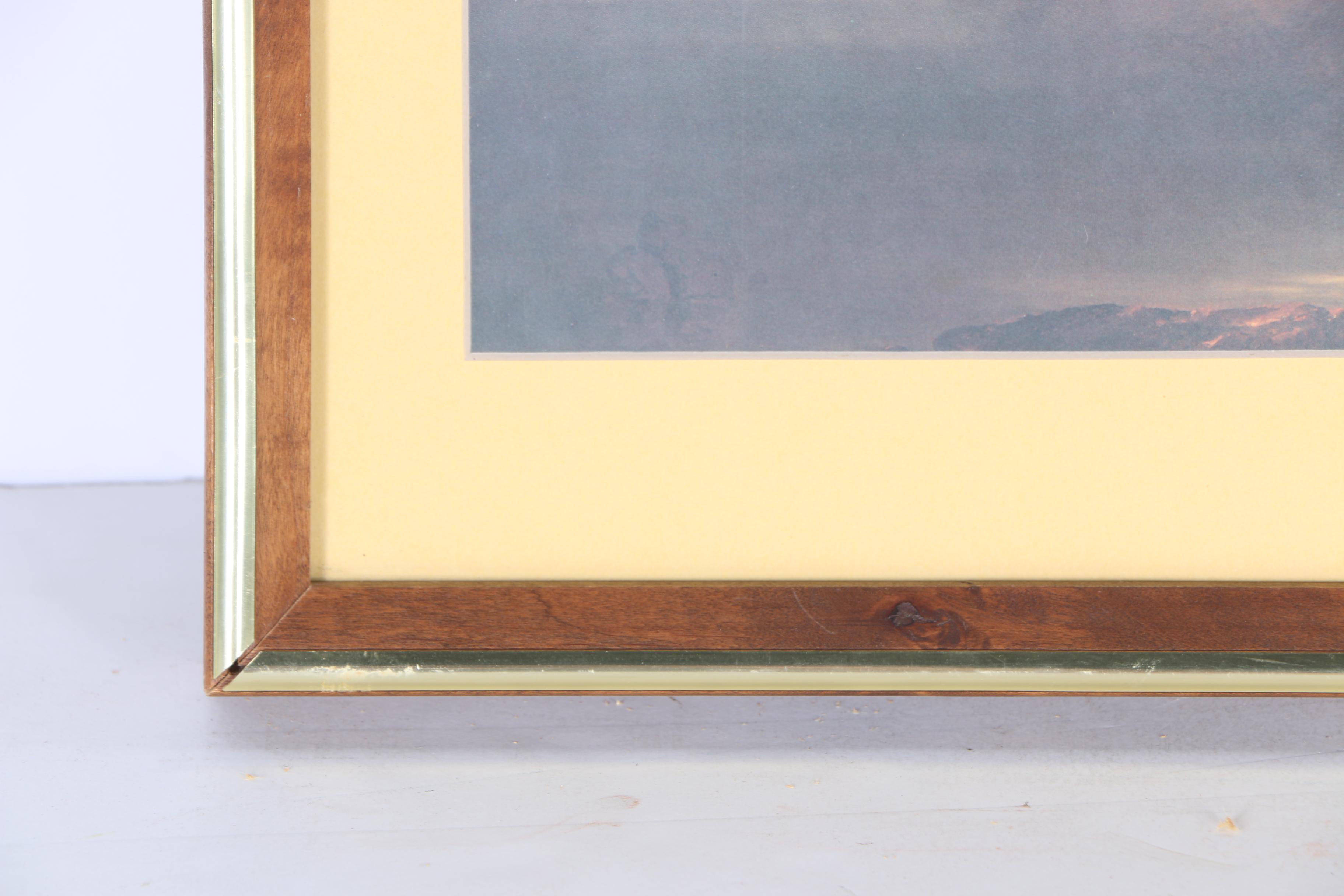 Offset Lithograph of "The Voyage of Life: Old Age" after Thomas Cole