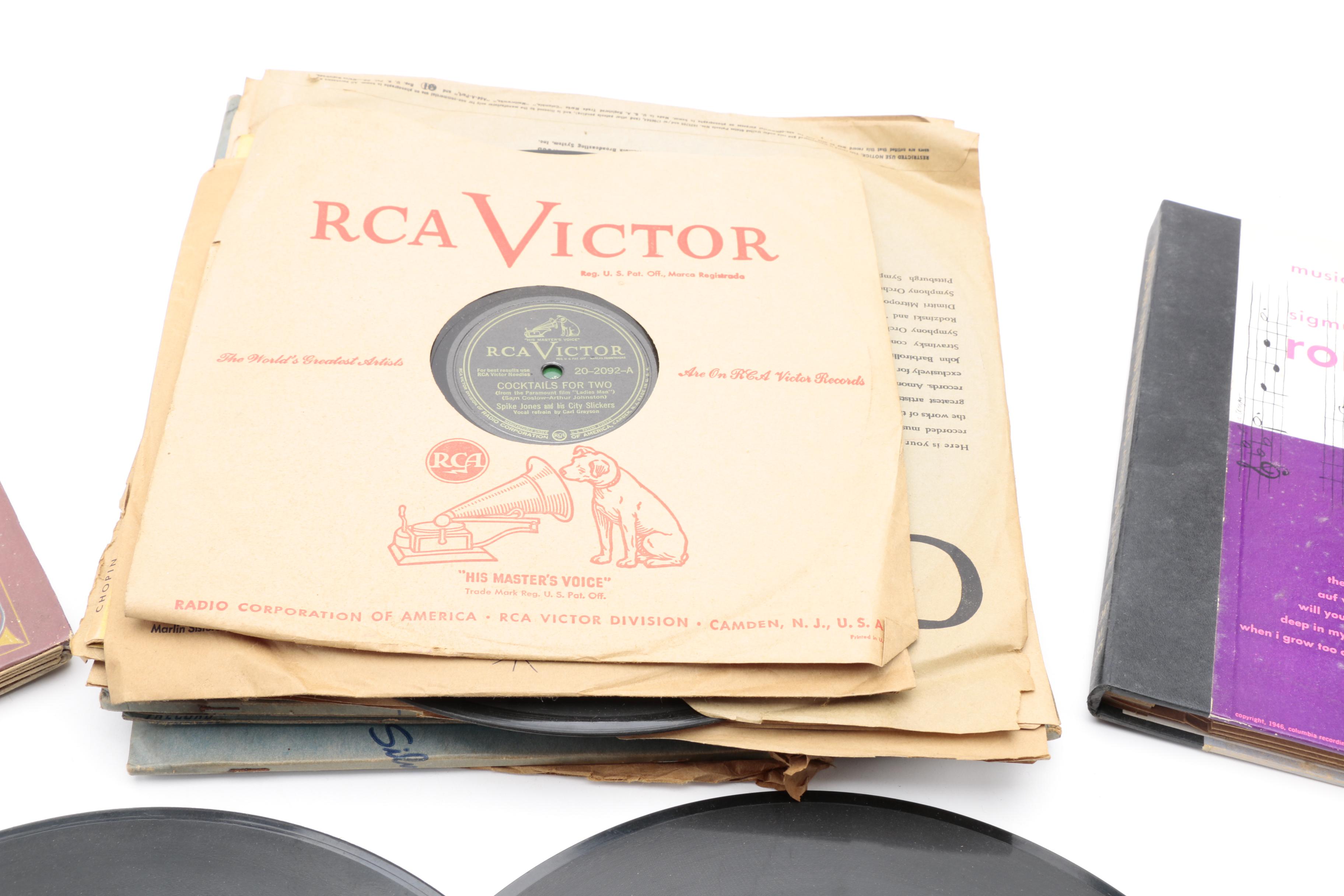 Wayne King, Easy Listening and Other 78 rpm Records