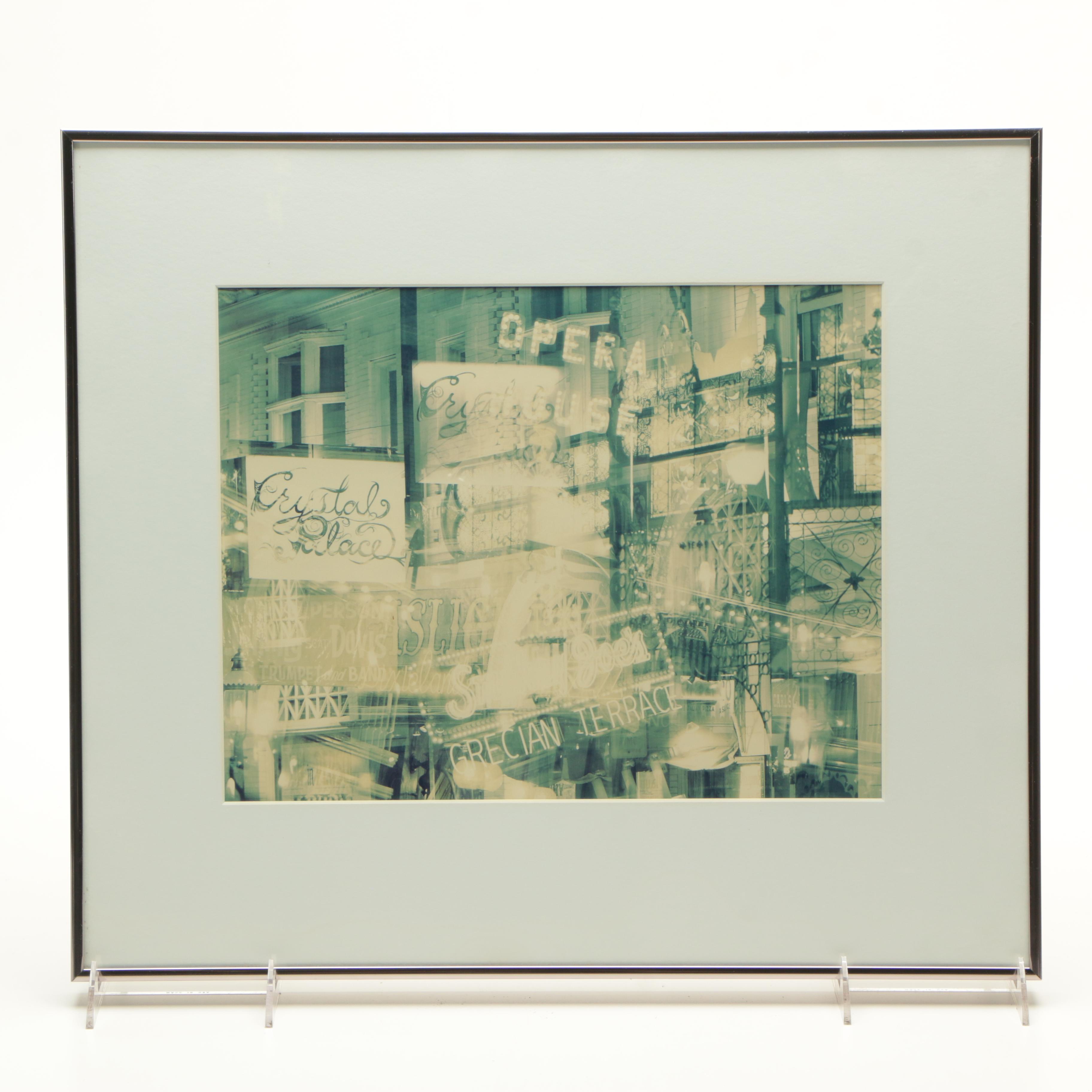 Surreal Photograph of Street Signs