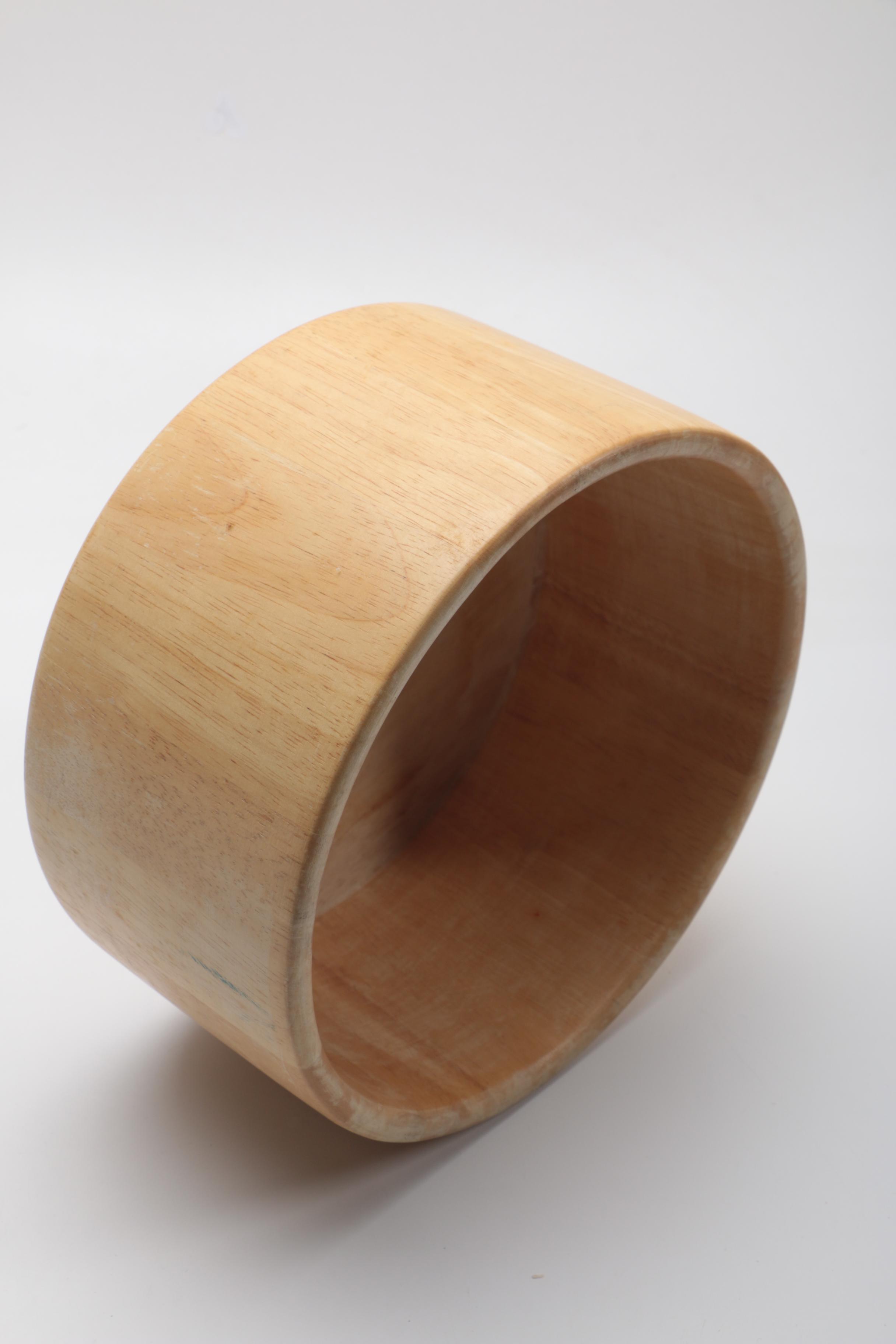 Glass and Wood Serving Ware