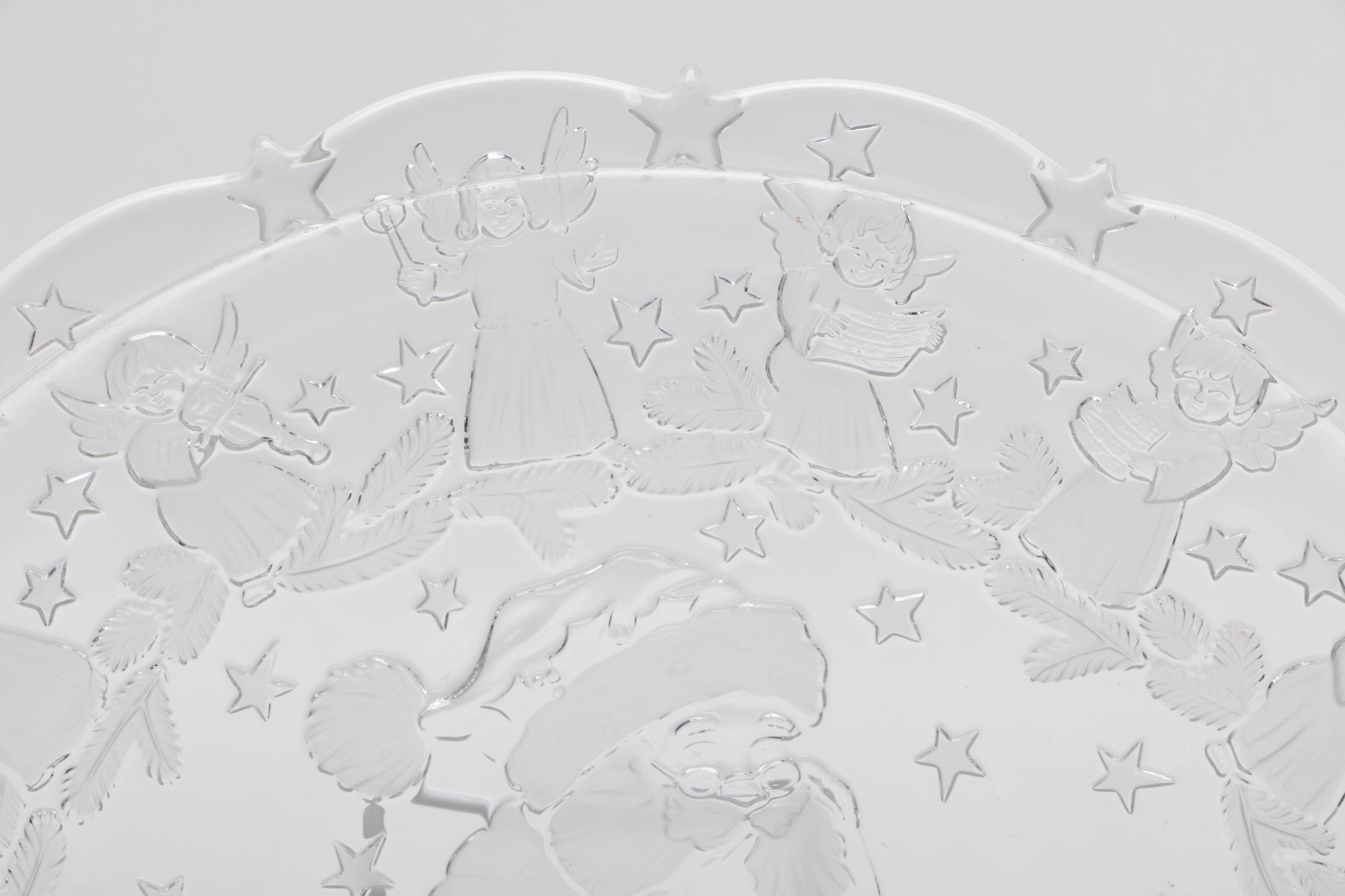 Glass and Wood Serving Ware