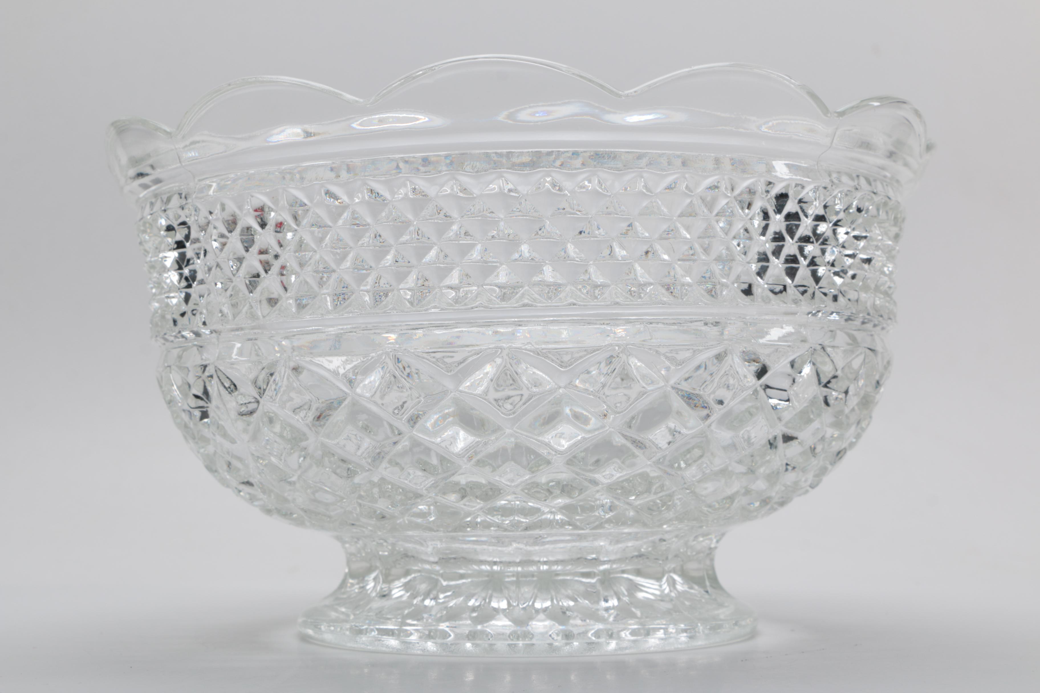 Glass and Wood Serving Ware