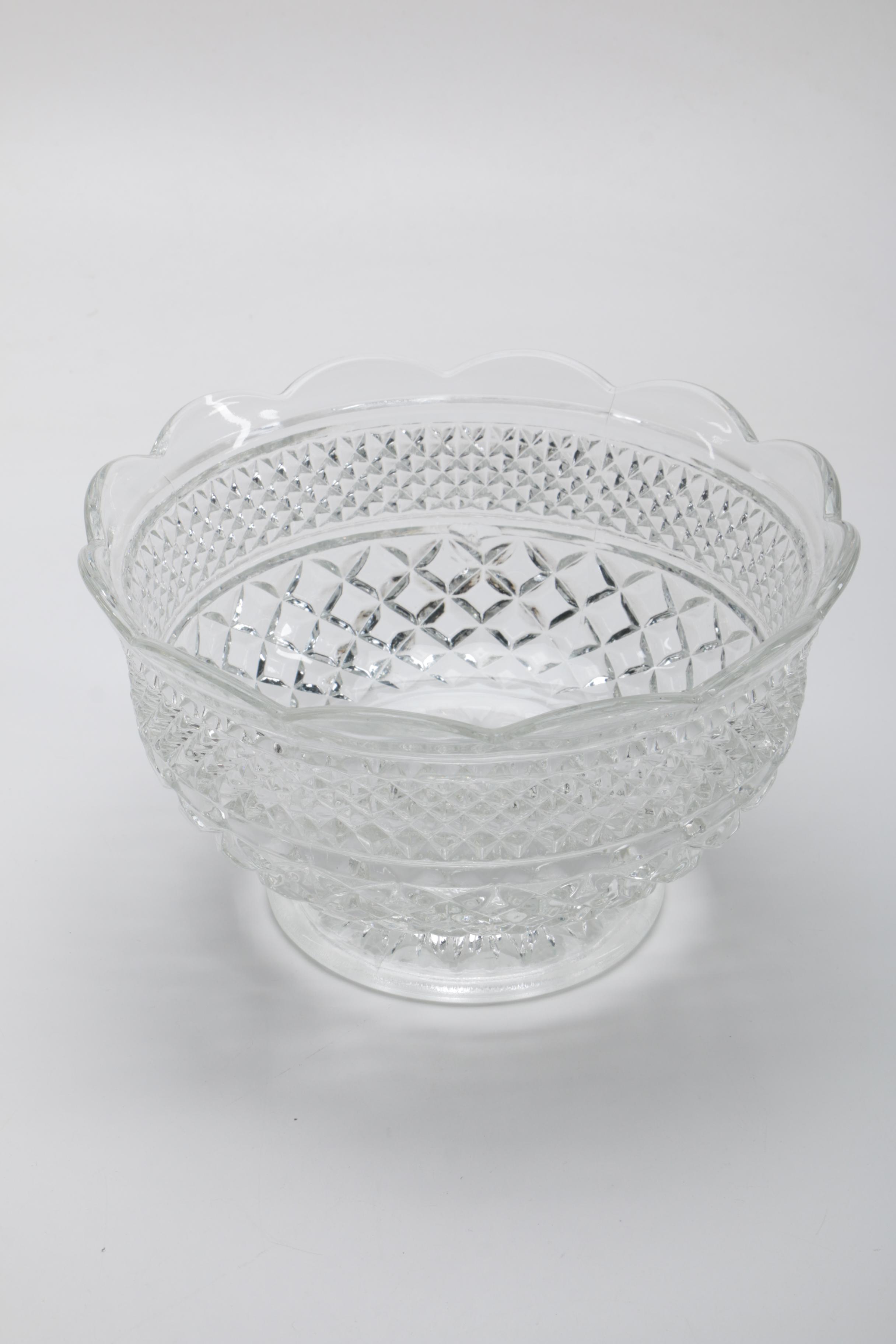 Glass and Wood Serving Ware