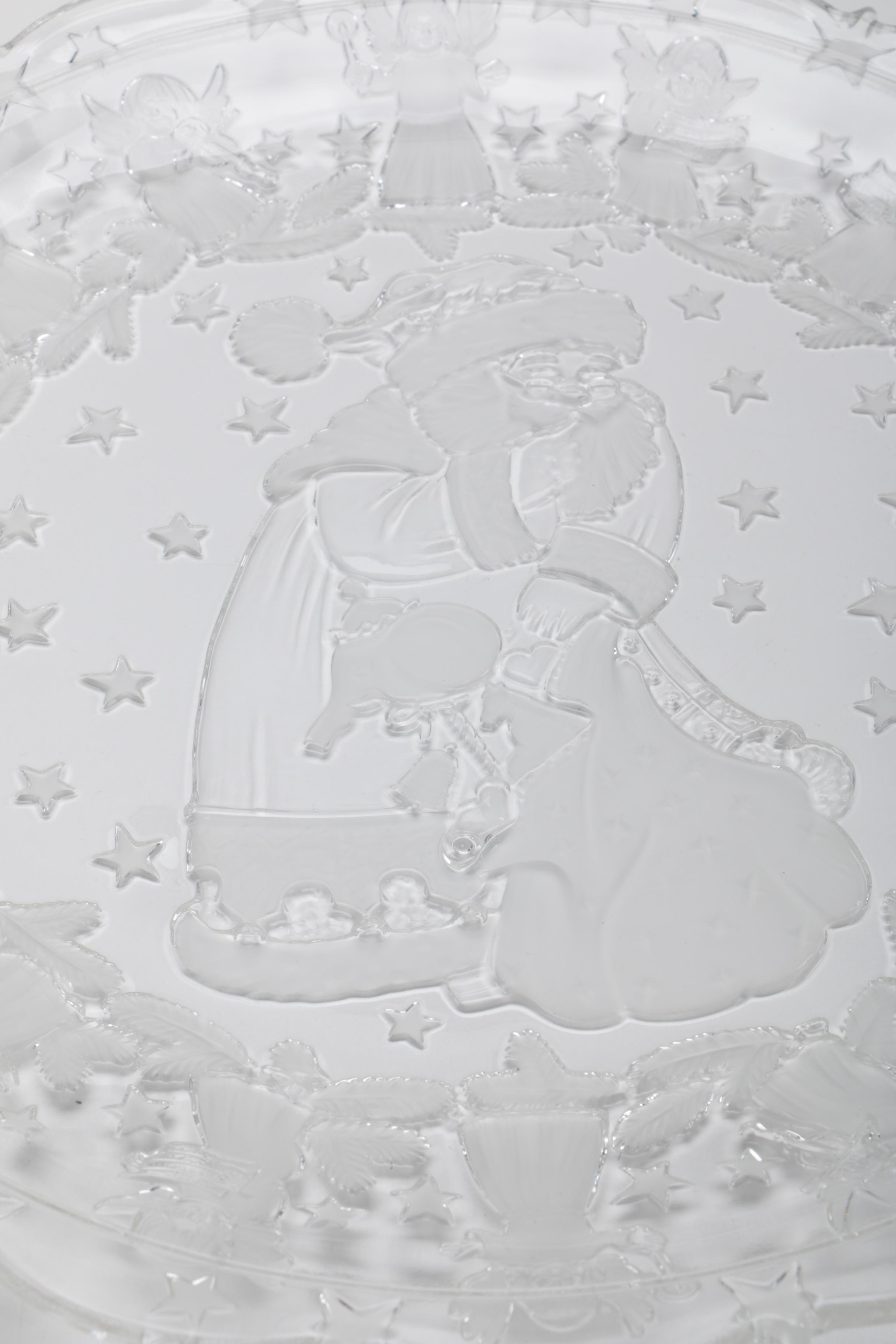 Glass and Wood Serving Ware