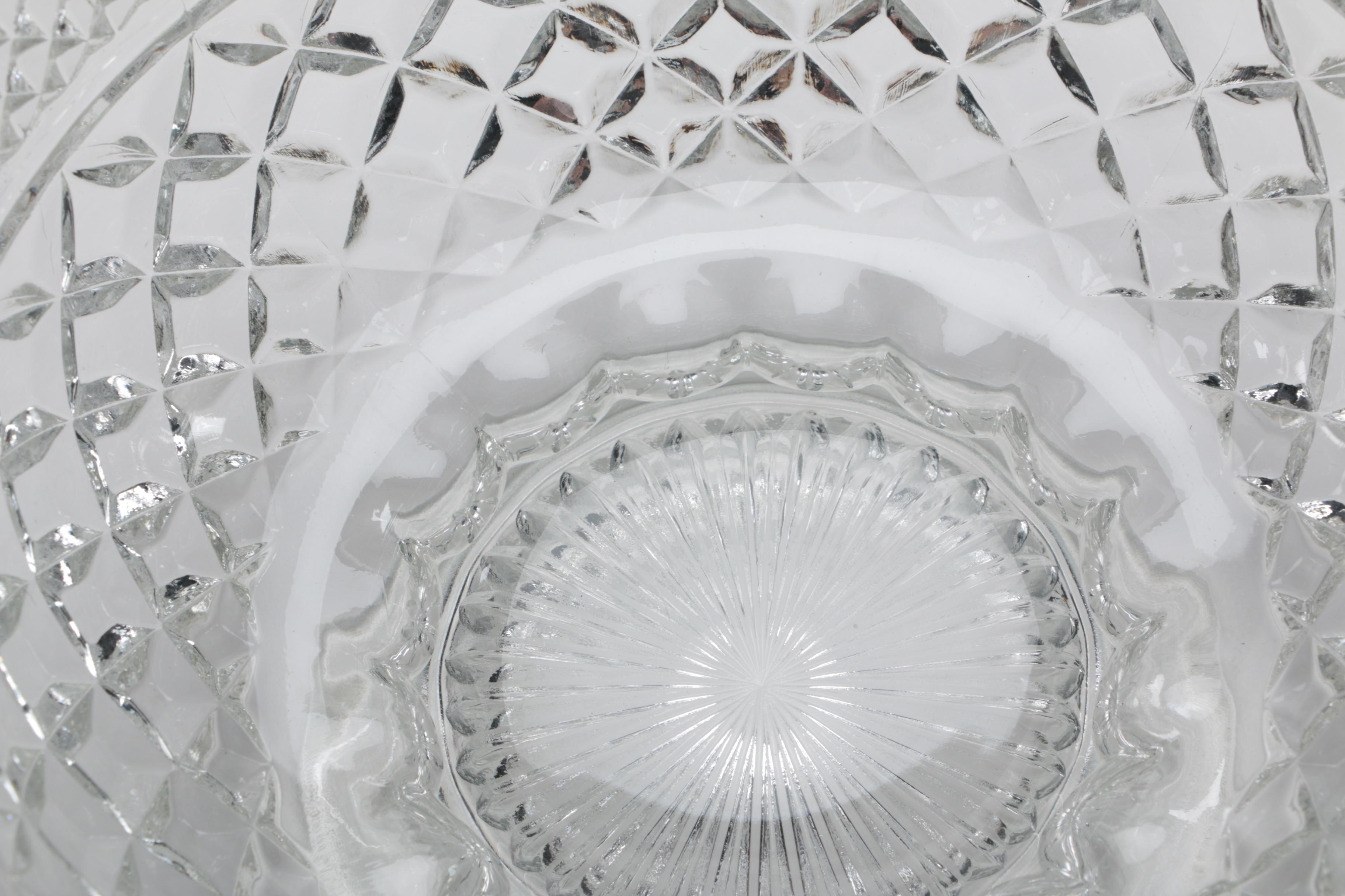 Glass and Wood Serving Ware