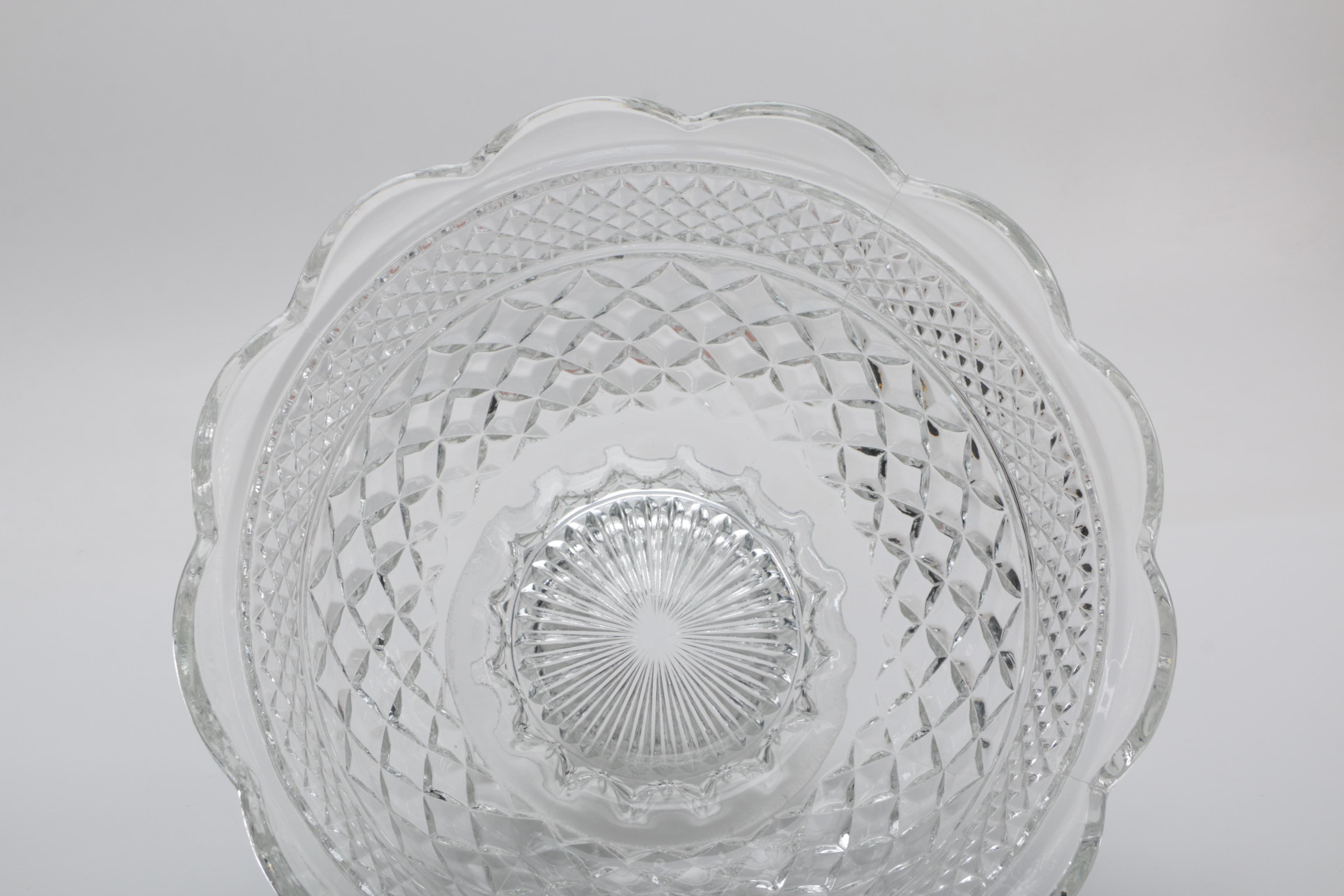 Glass and Wood Serving Ware