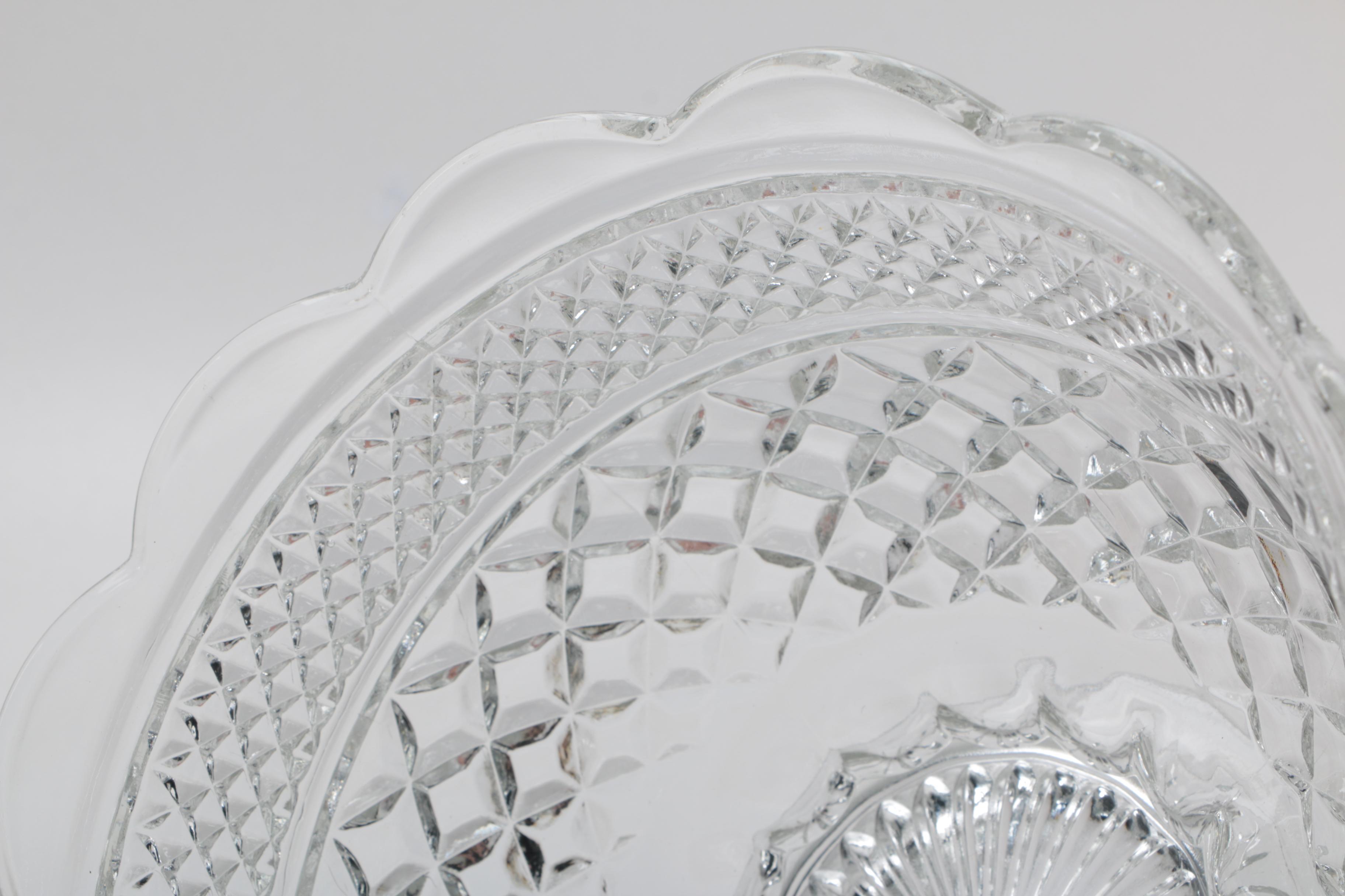 Glass and Wood Serving Ware