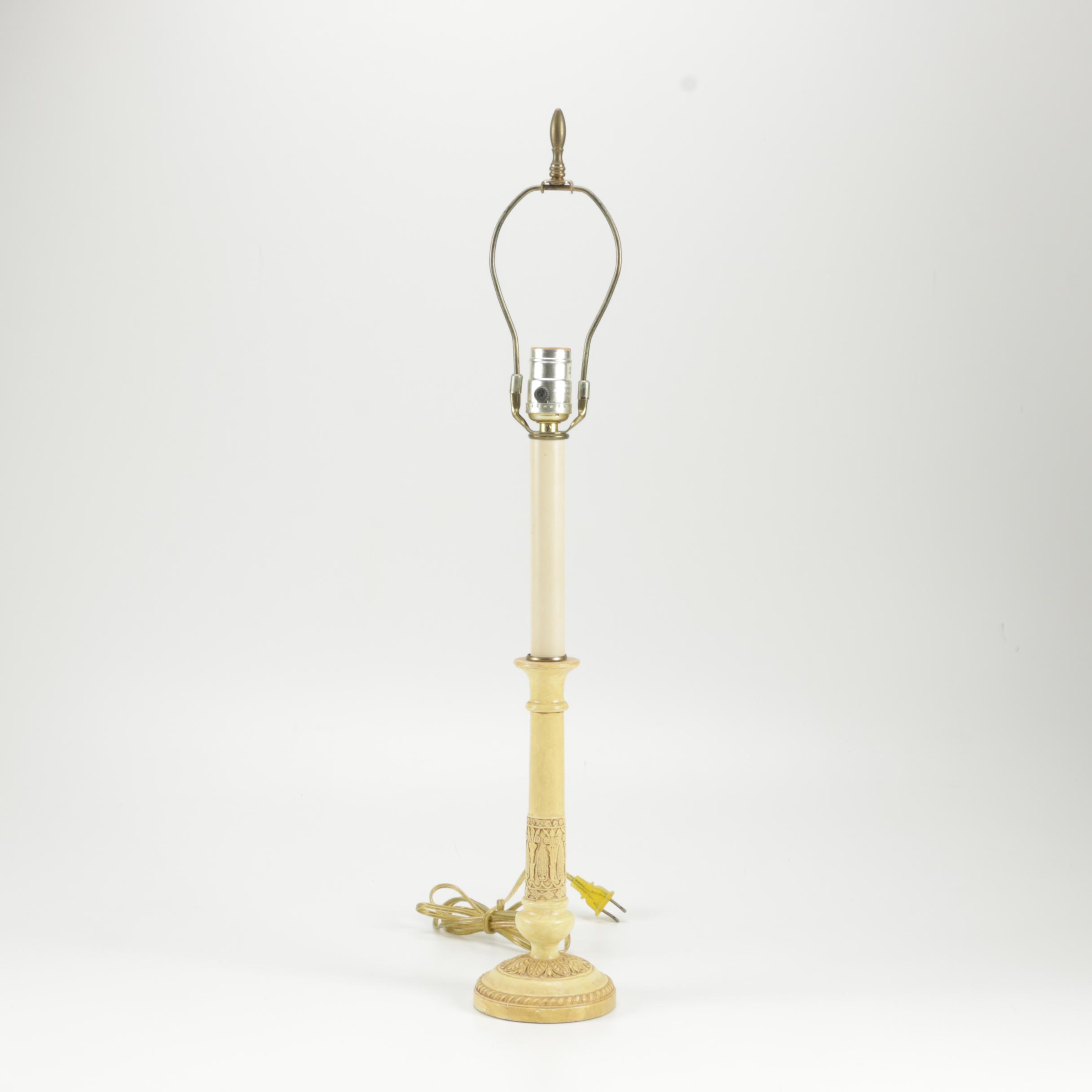 Candlestick Style Table Lamp