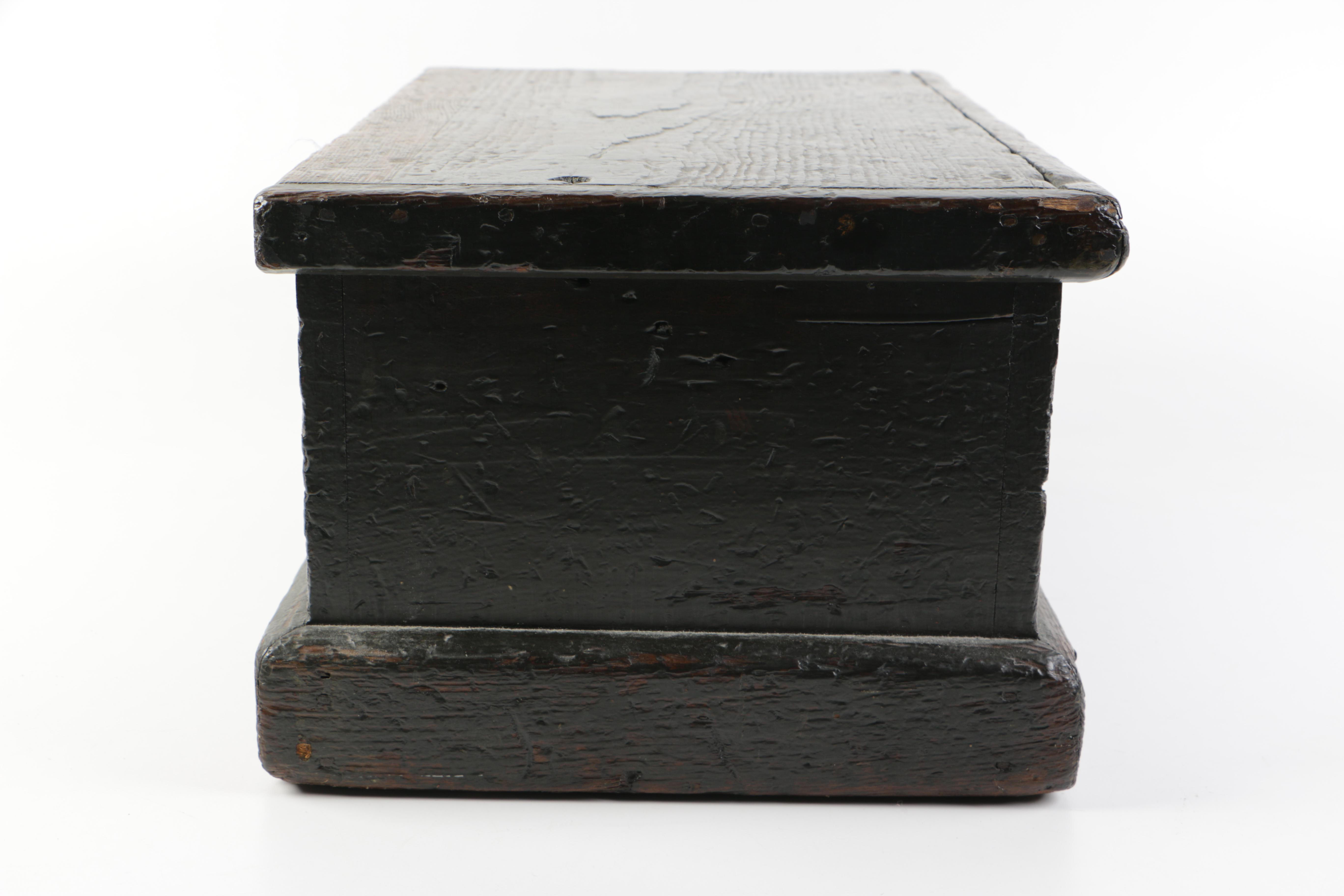 Painted Wooden Chest