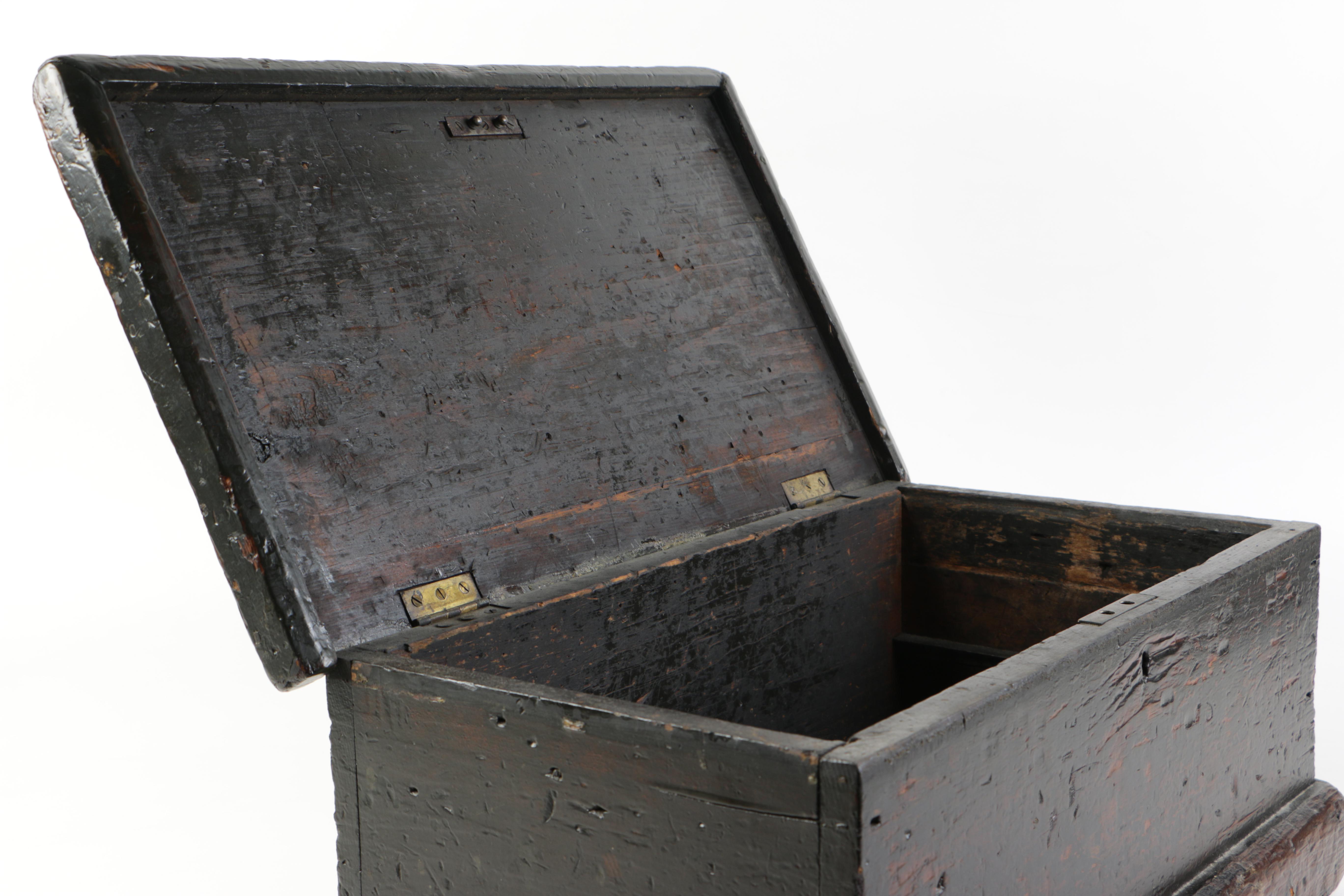 Painted Wooden Chest