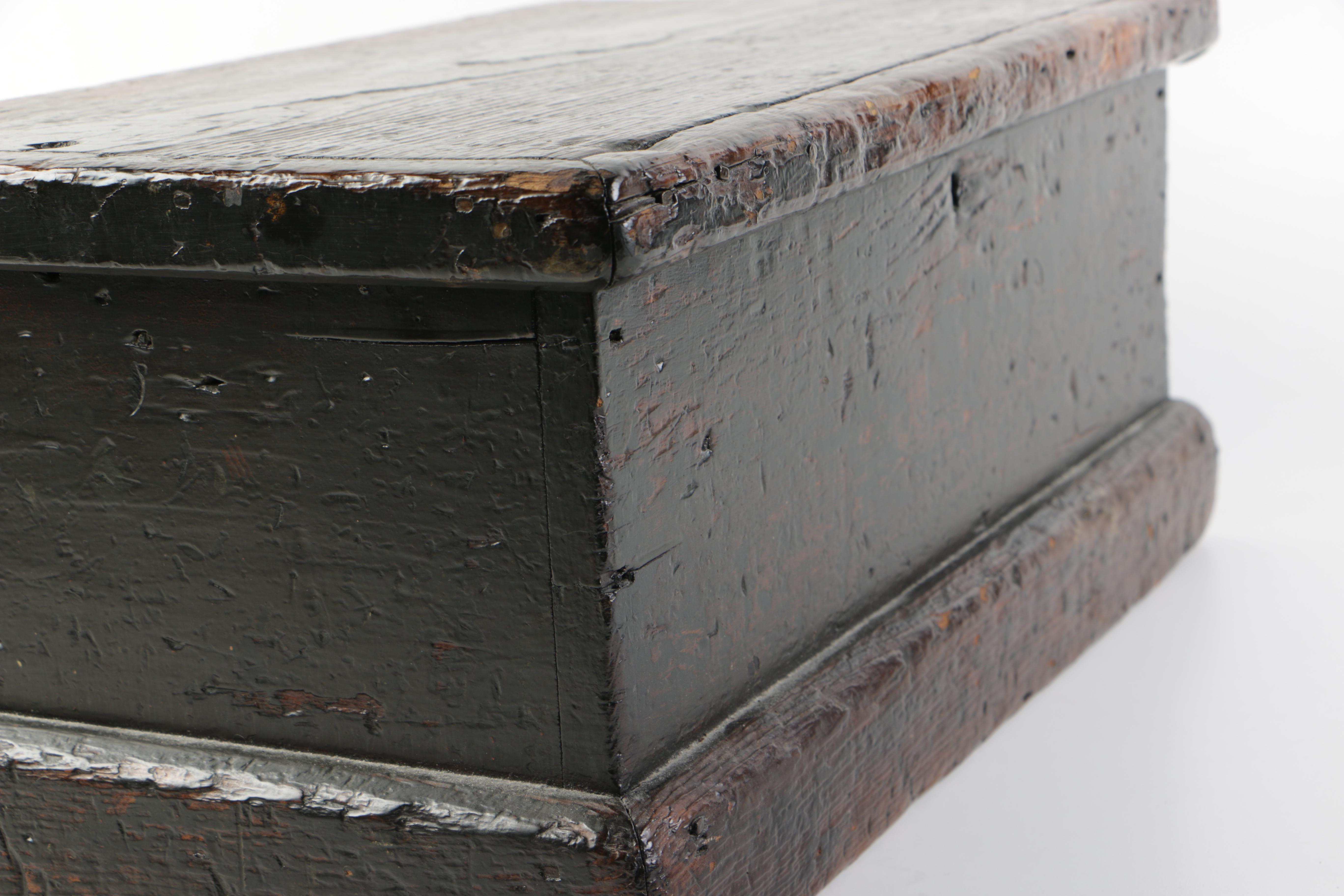 Painted Wooden Chest