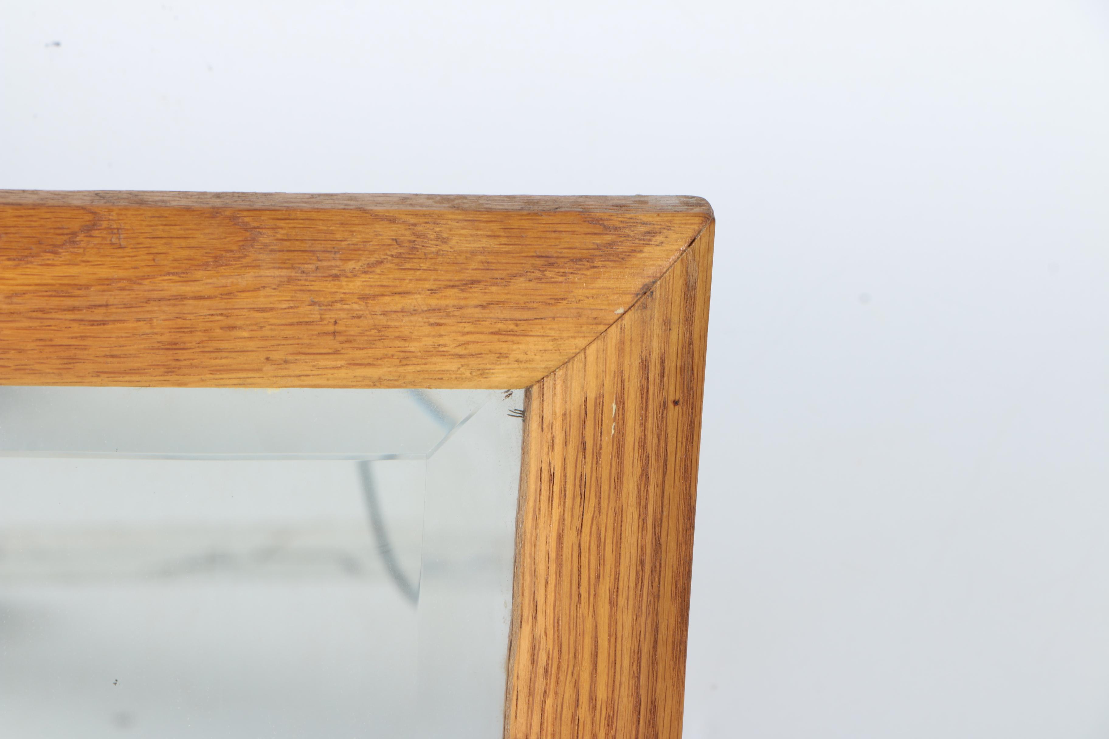 Wood Framed Wall Mirror