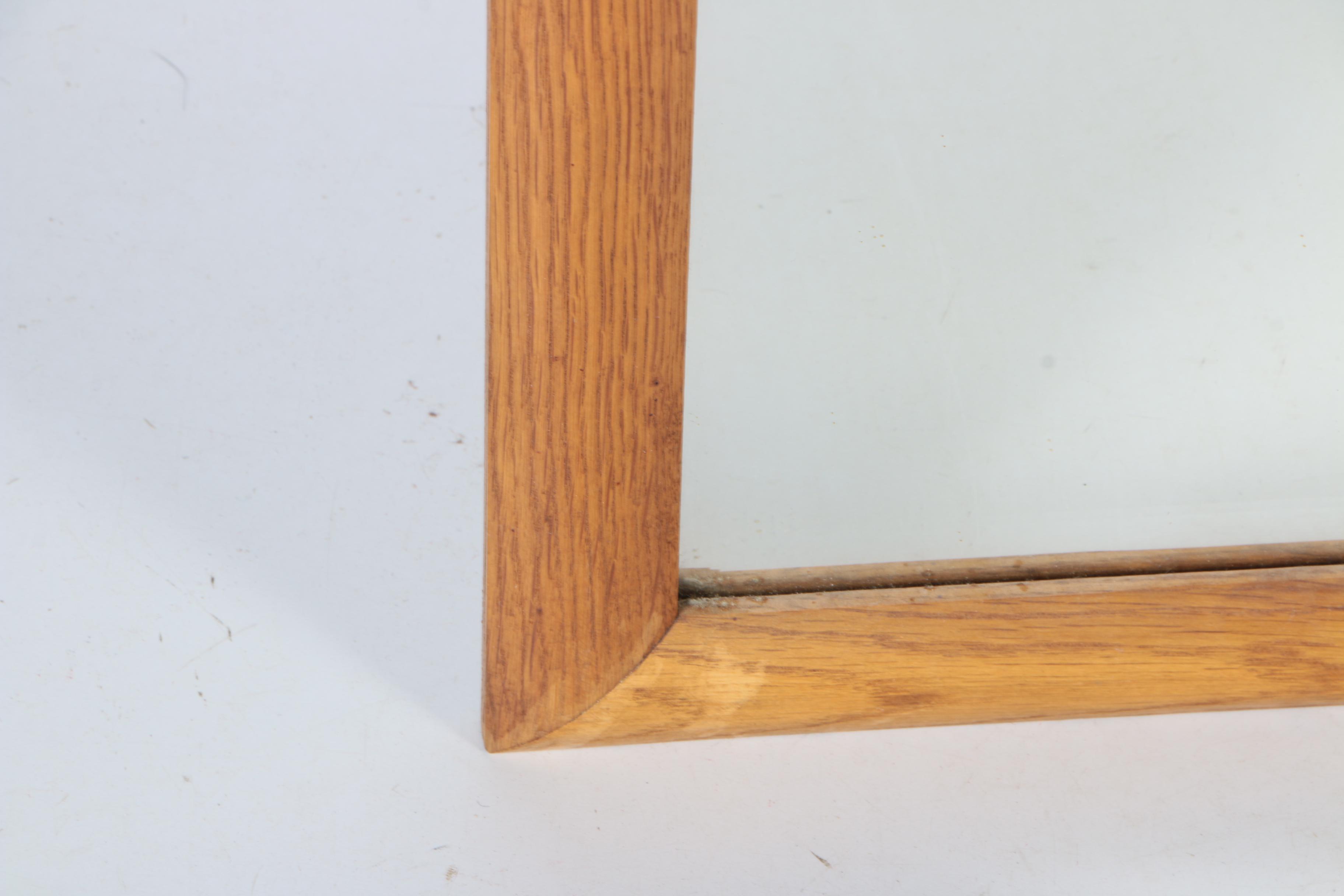 Wood Framed Wall Mirror