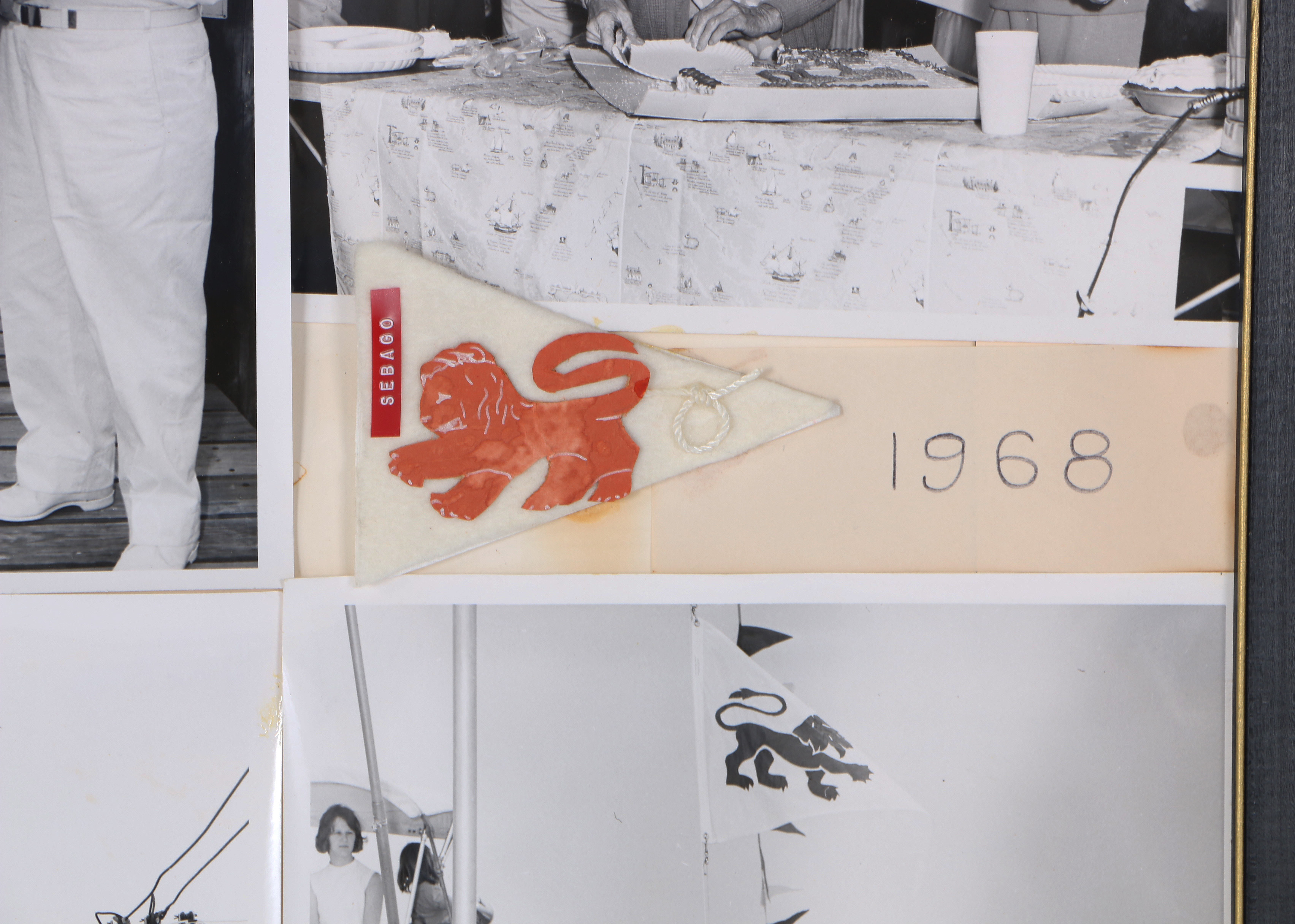 Framed Photo Collages of Capitol Yacht Club Circa 1967