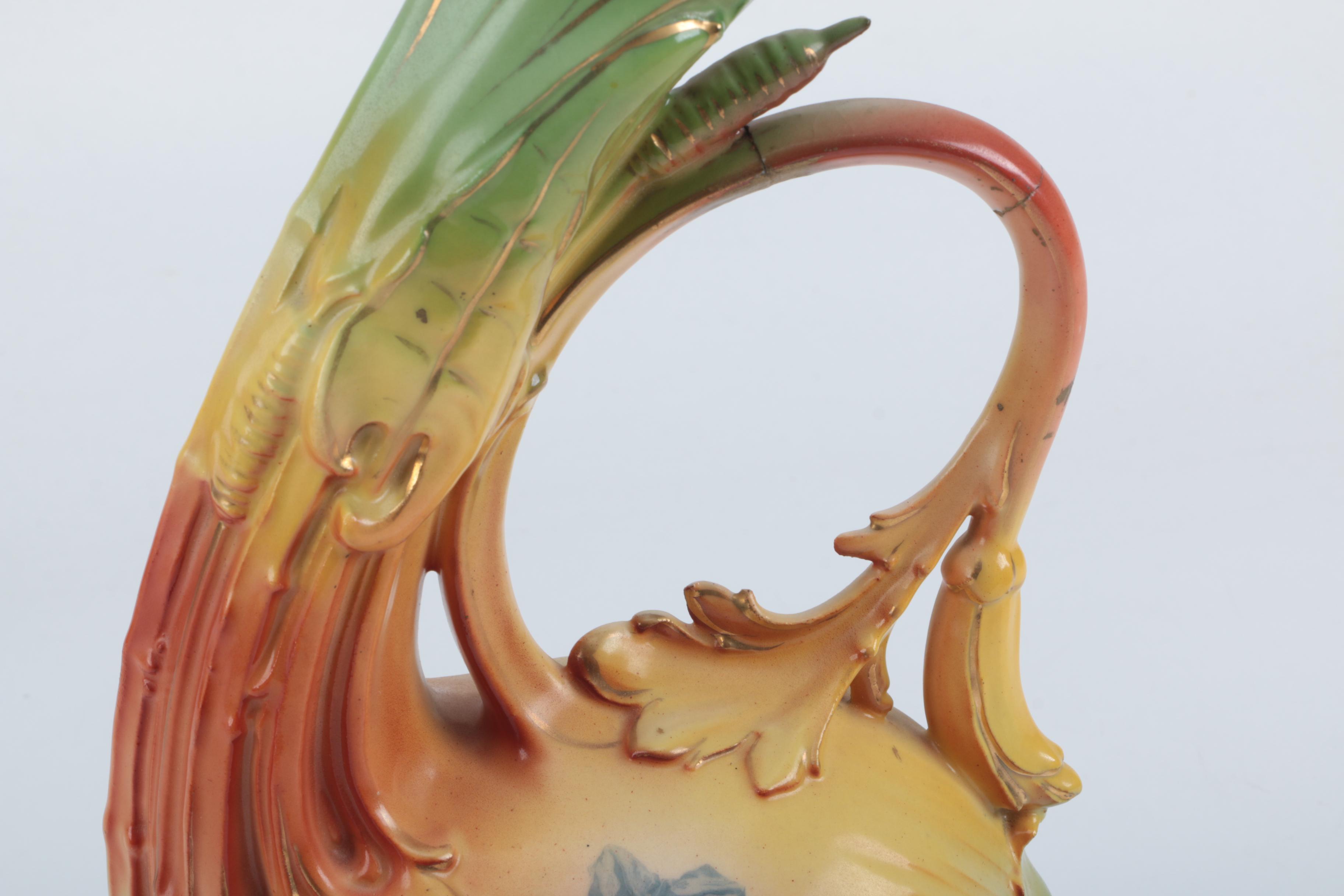 Flared Neck Portrait Vase