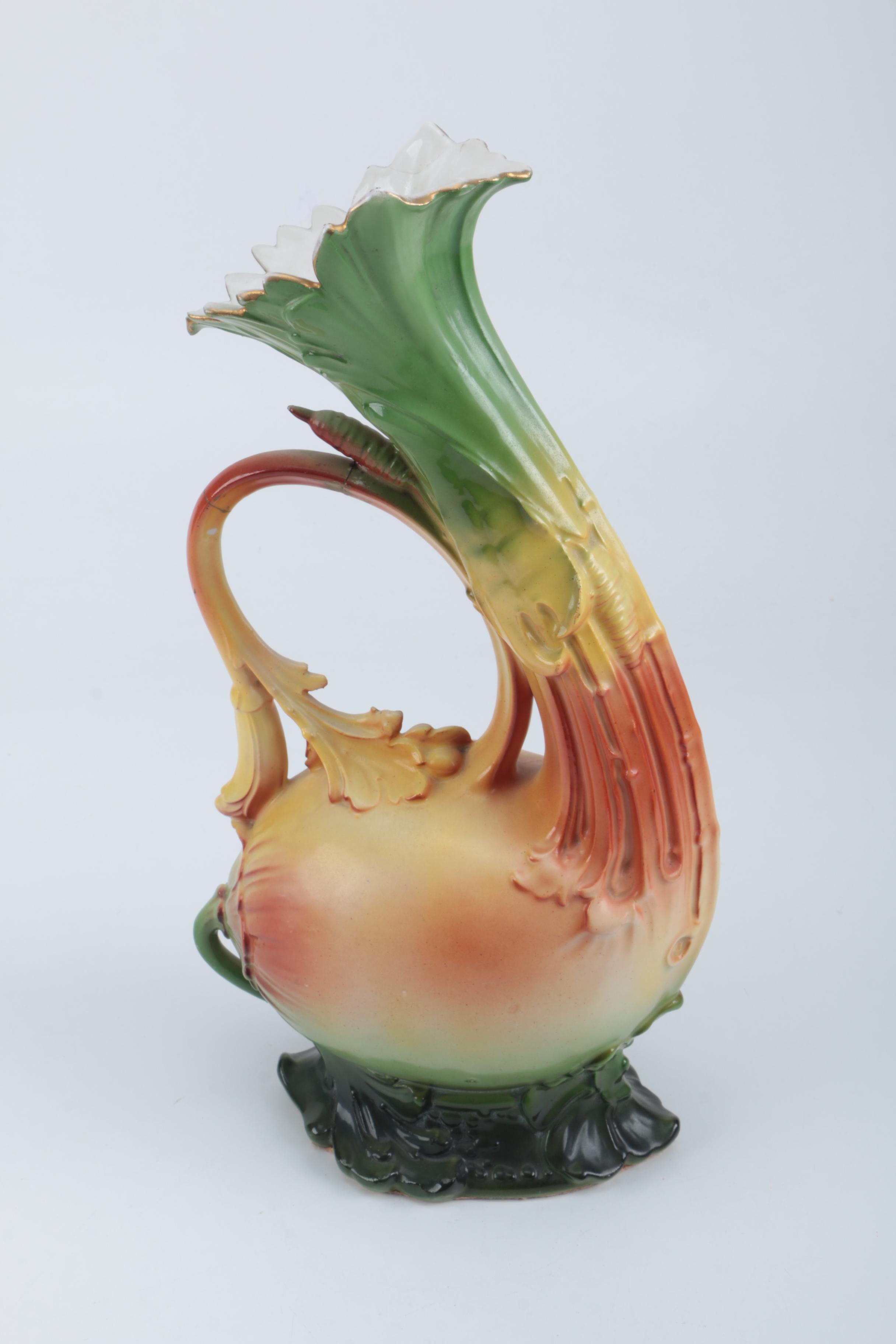 Flared Neck Portrait Vase