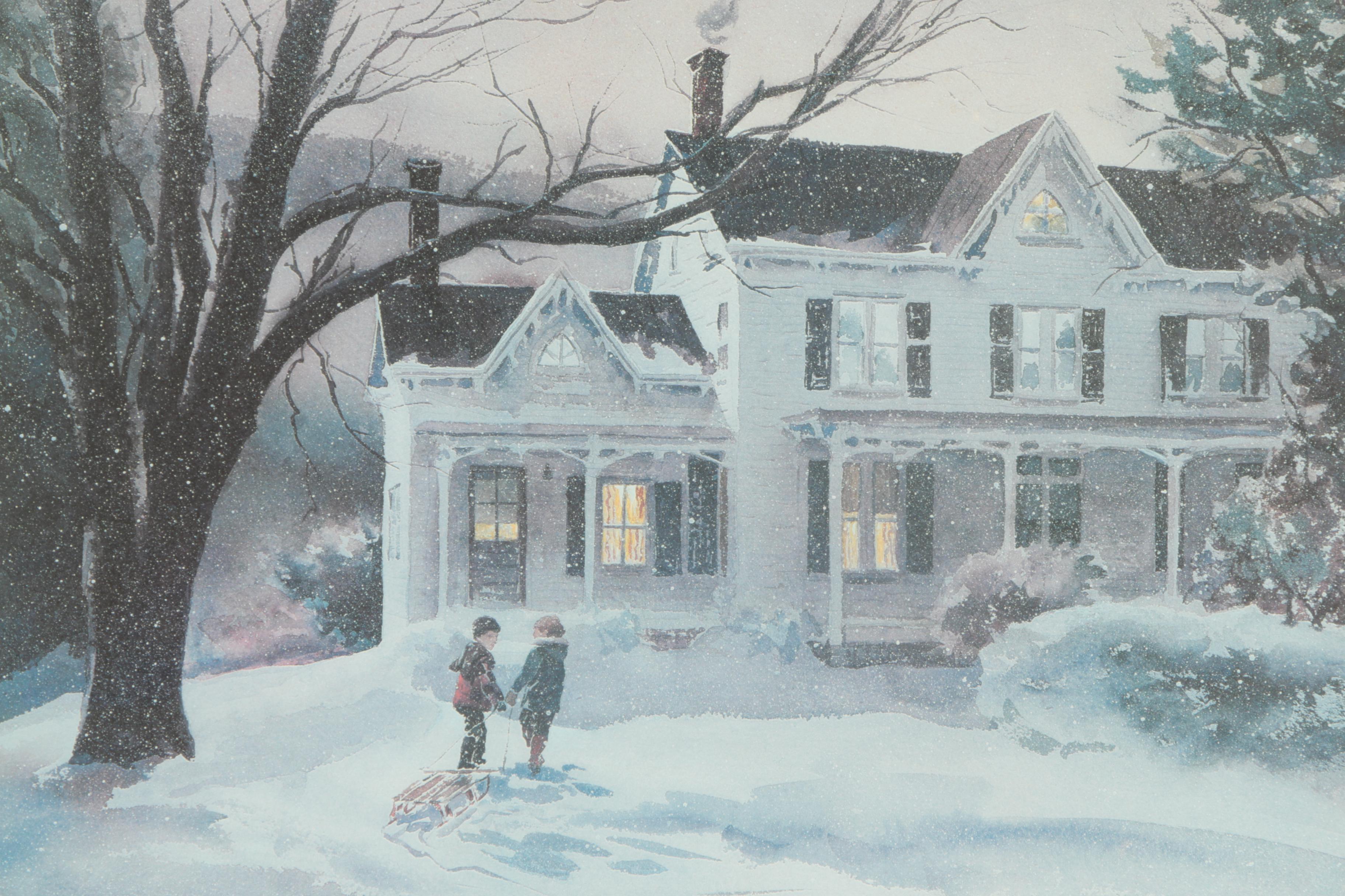 Artist's Proof Offset Lithograph "Youth Remembered"