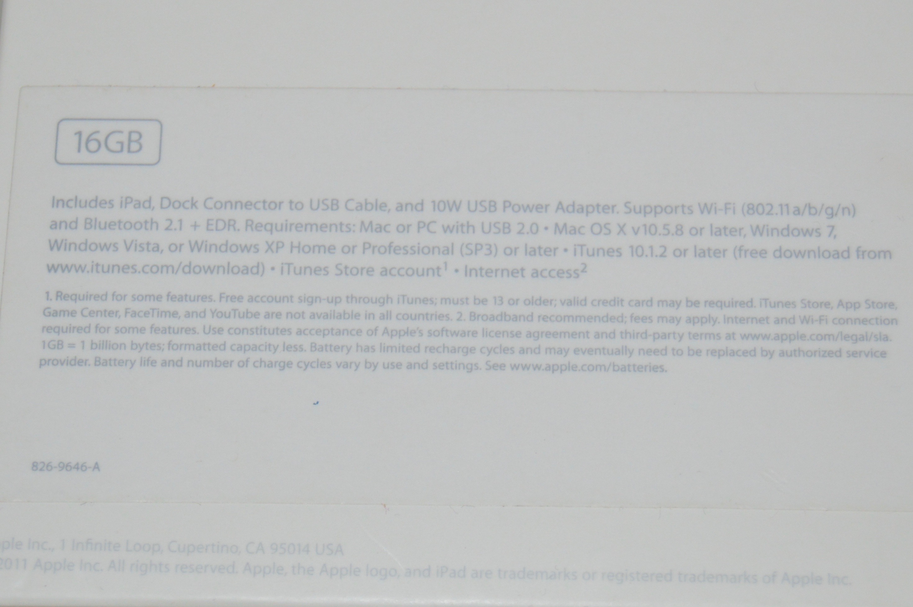 Apple iPad 2 Tablet with Protective Case