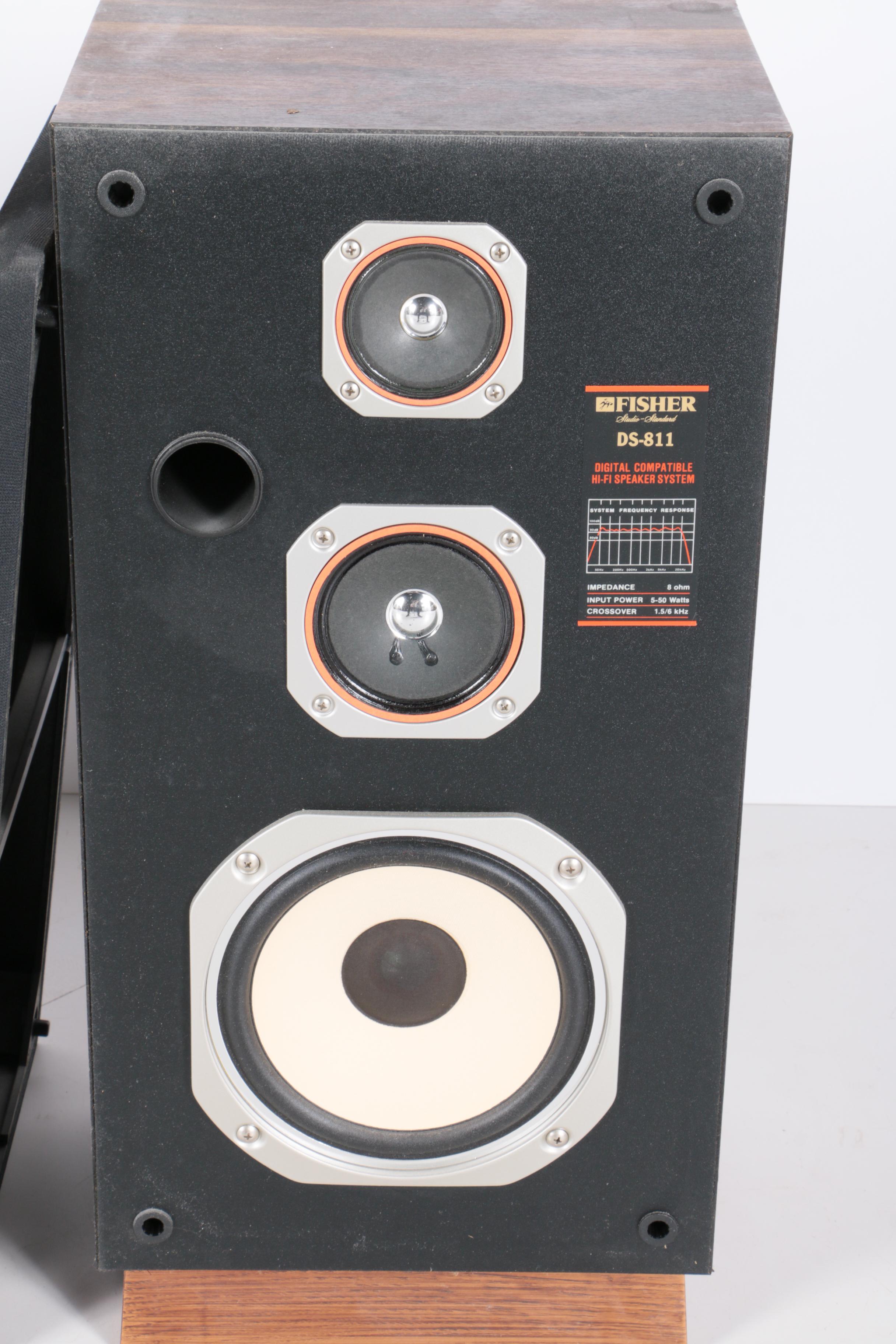 Fisher Stereo System and Speakers