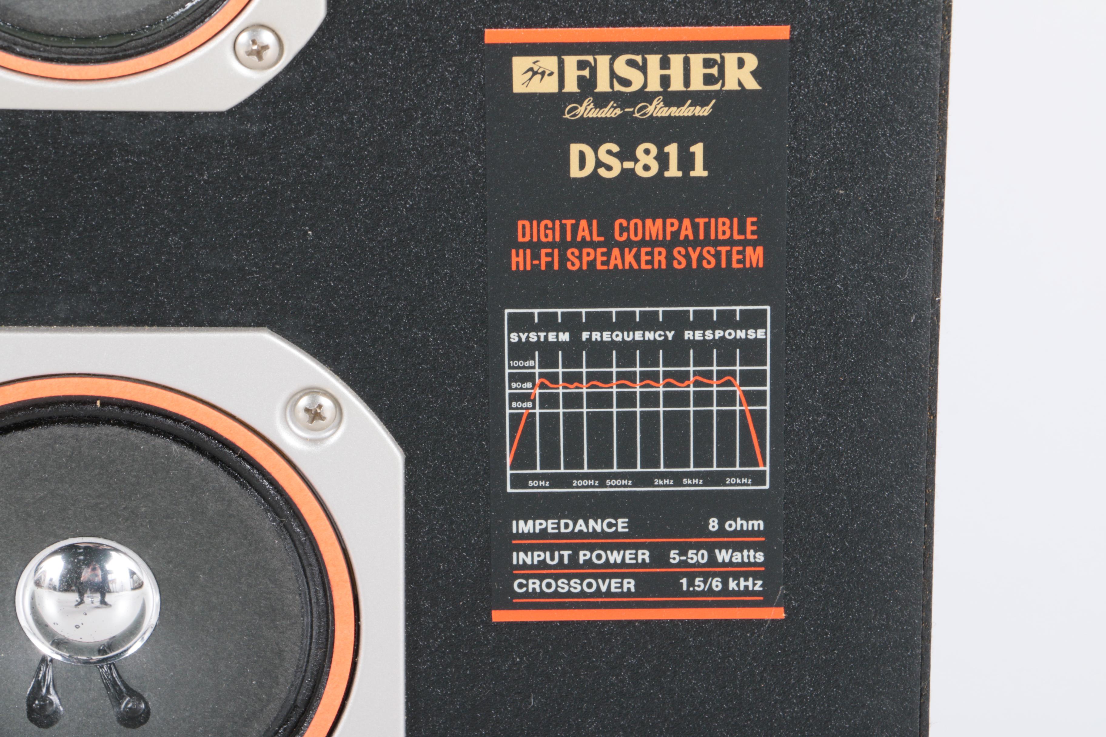 Fisher Stereo System and Speakers