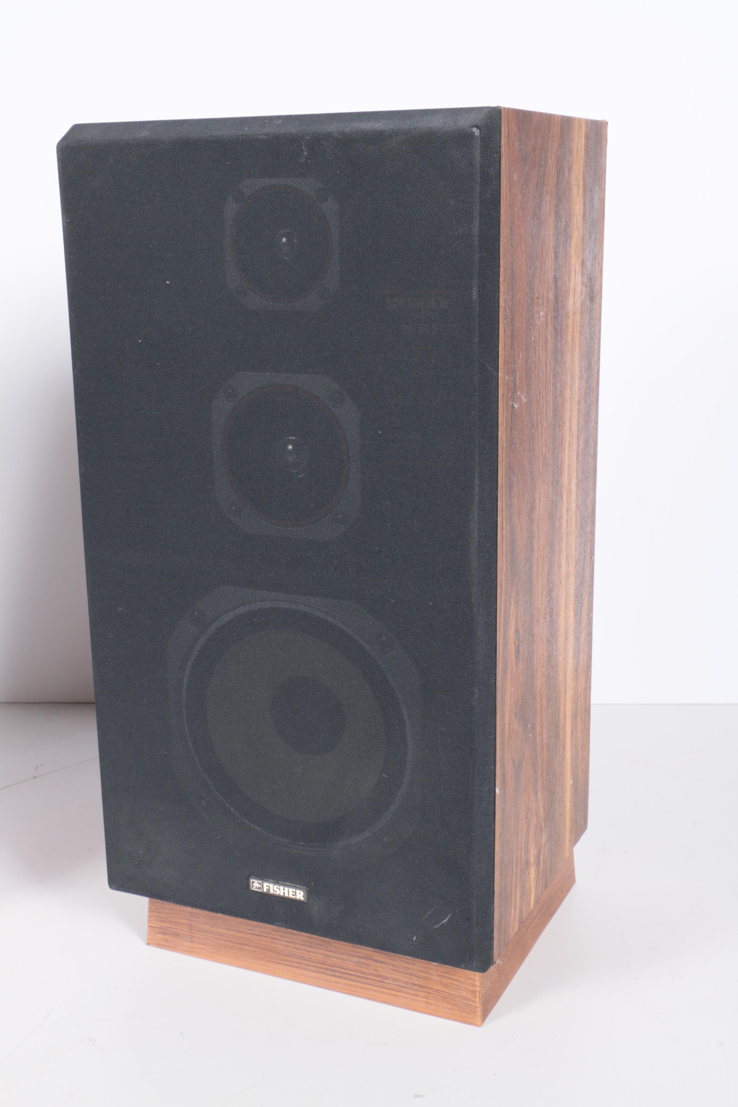 Fisher Stereo System and Speakers