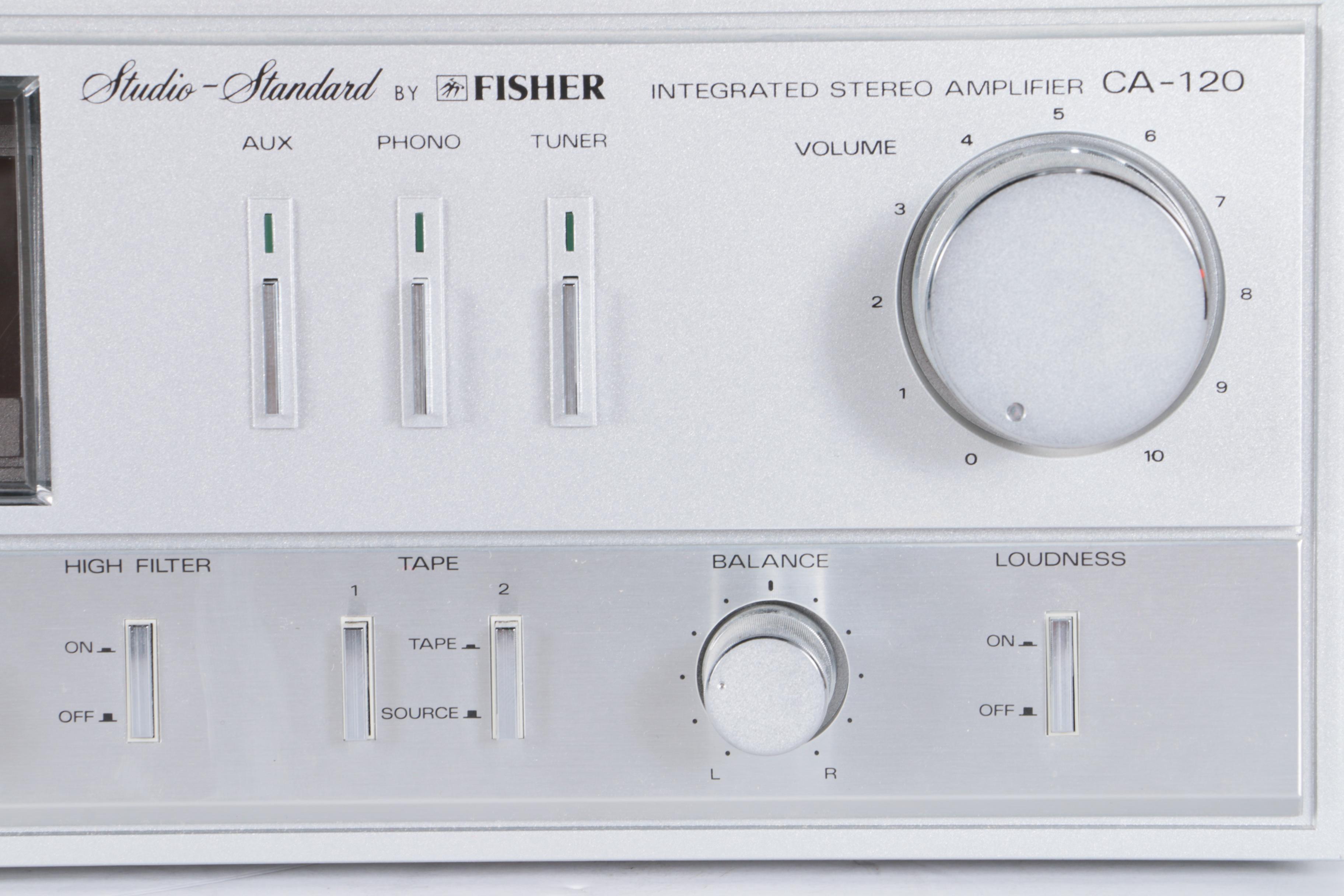 Fisher Stereo System and Speakers