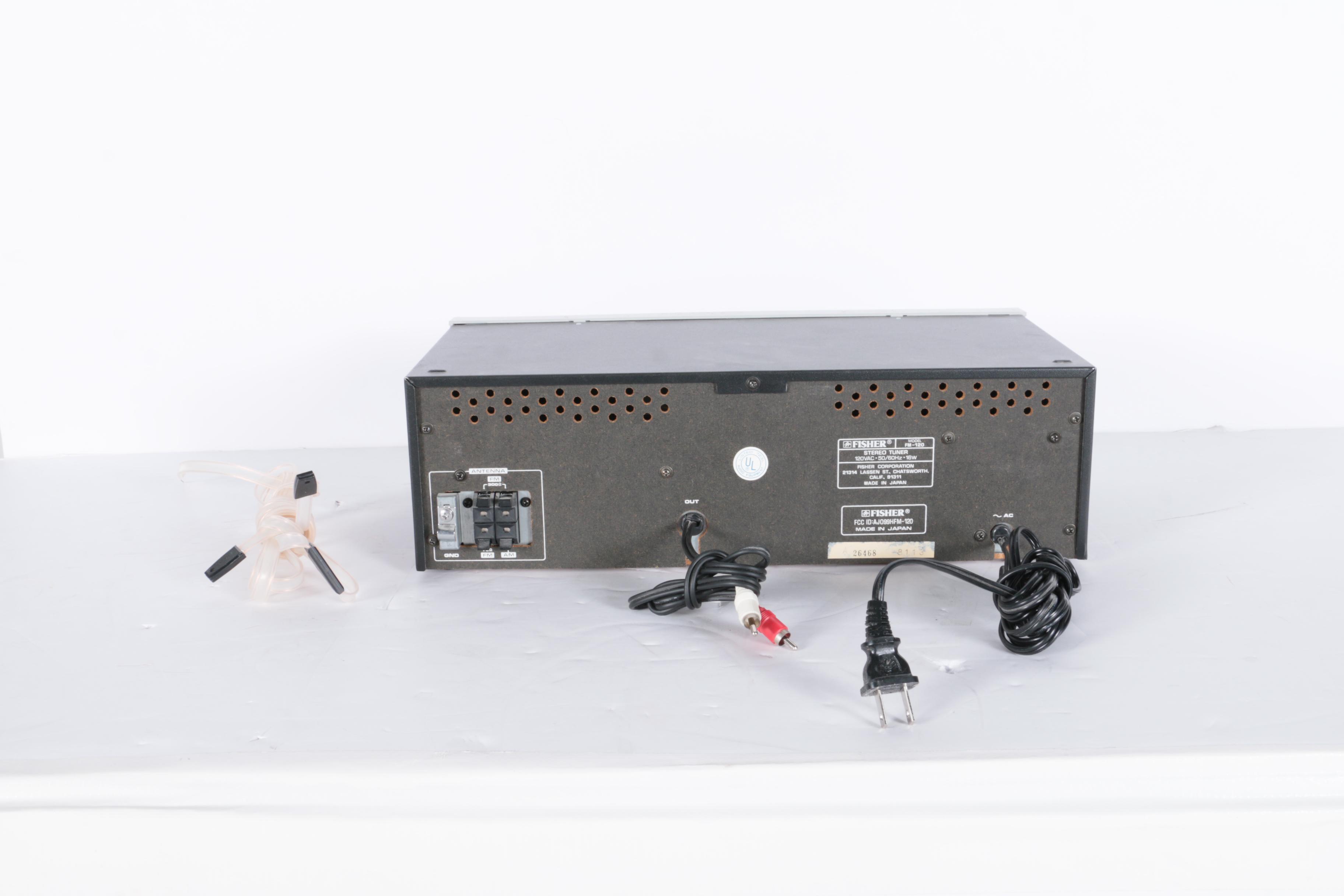 Fisher Stereo System and Speakers