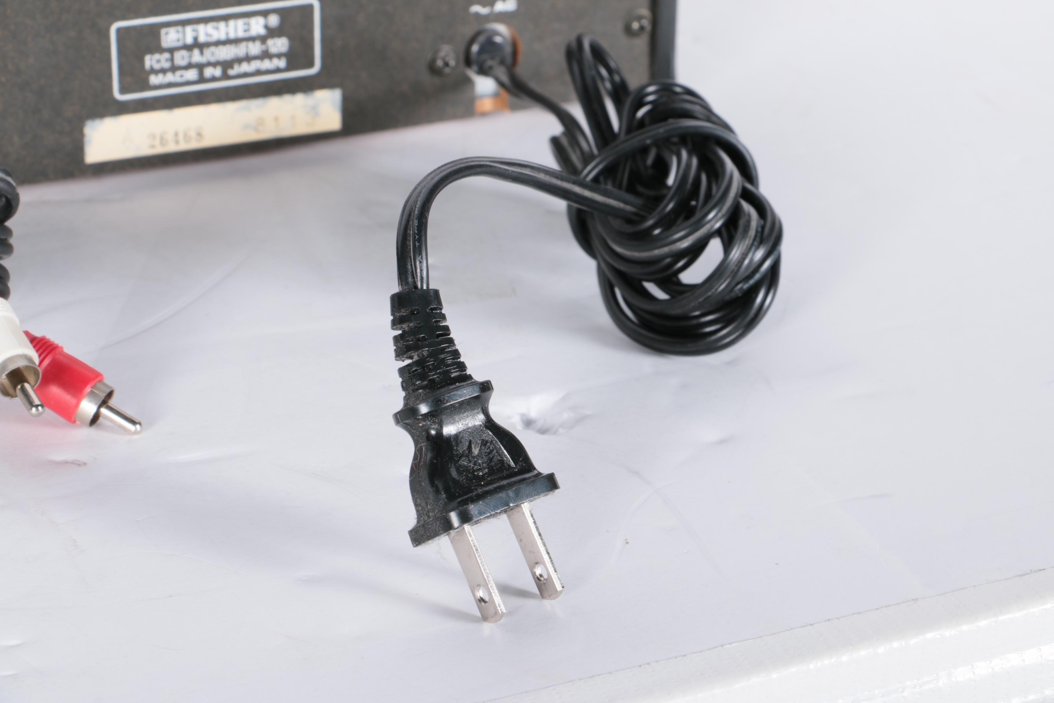 Fisher Stereo System and Speakers