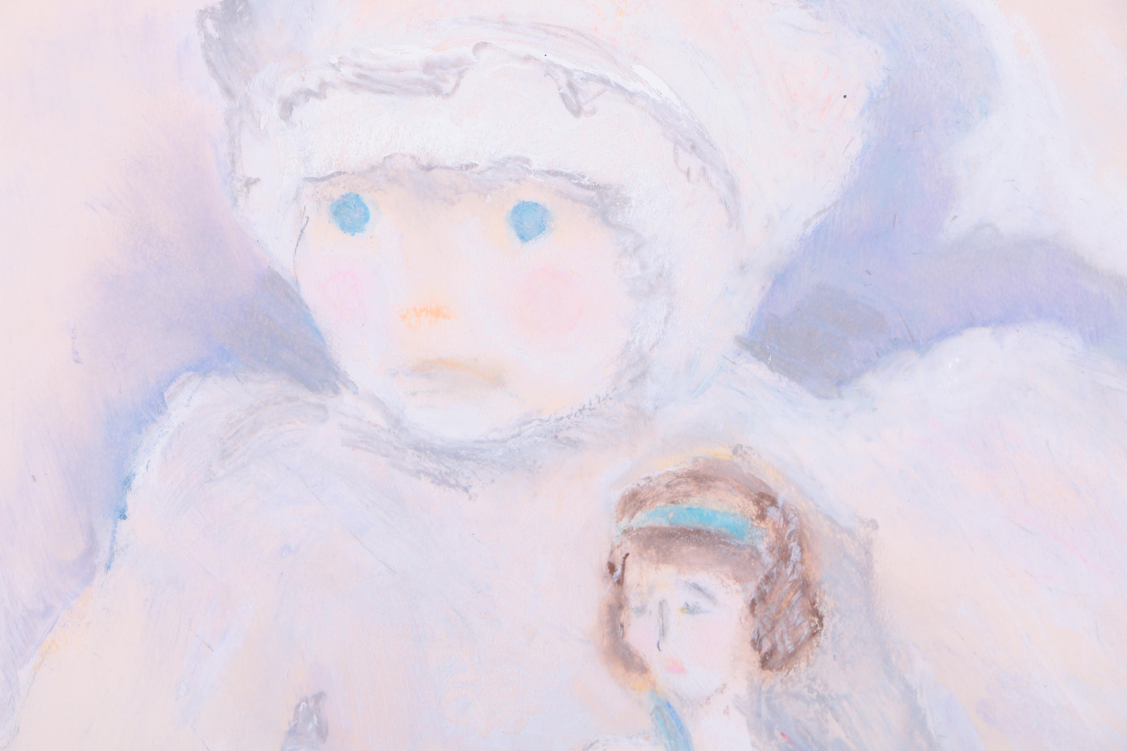 Jane W. Williams Oil on Paper "Memorabilia"