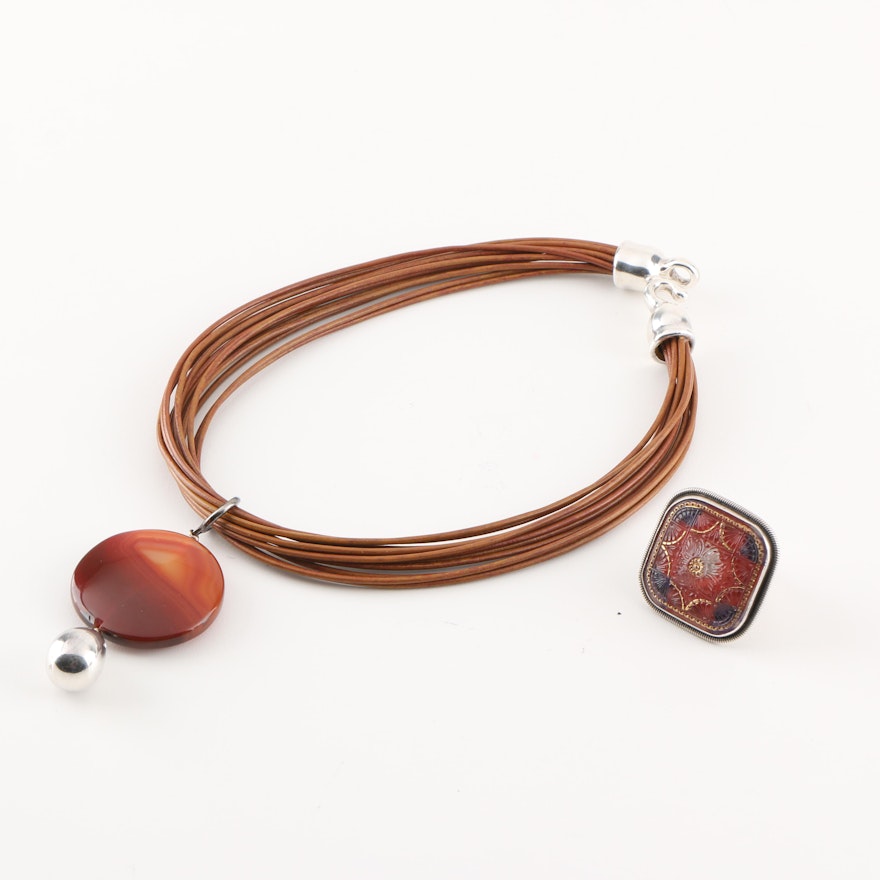 Sterling Silver Pairing Featuring Mars and Valentine