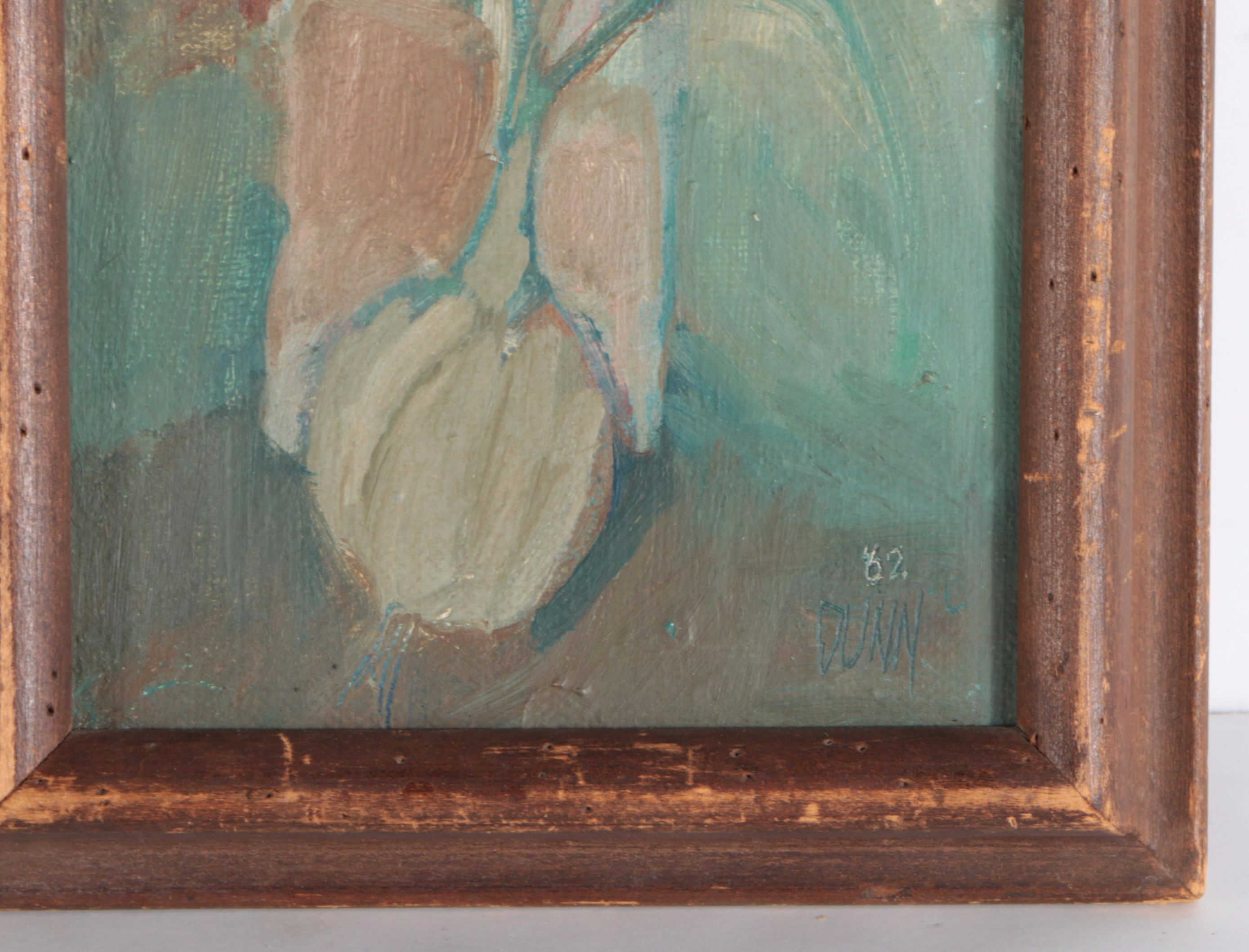 Joan Kerry Watercolor and Gouache Painting on Paper with Dunn Still Life