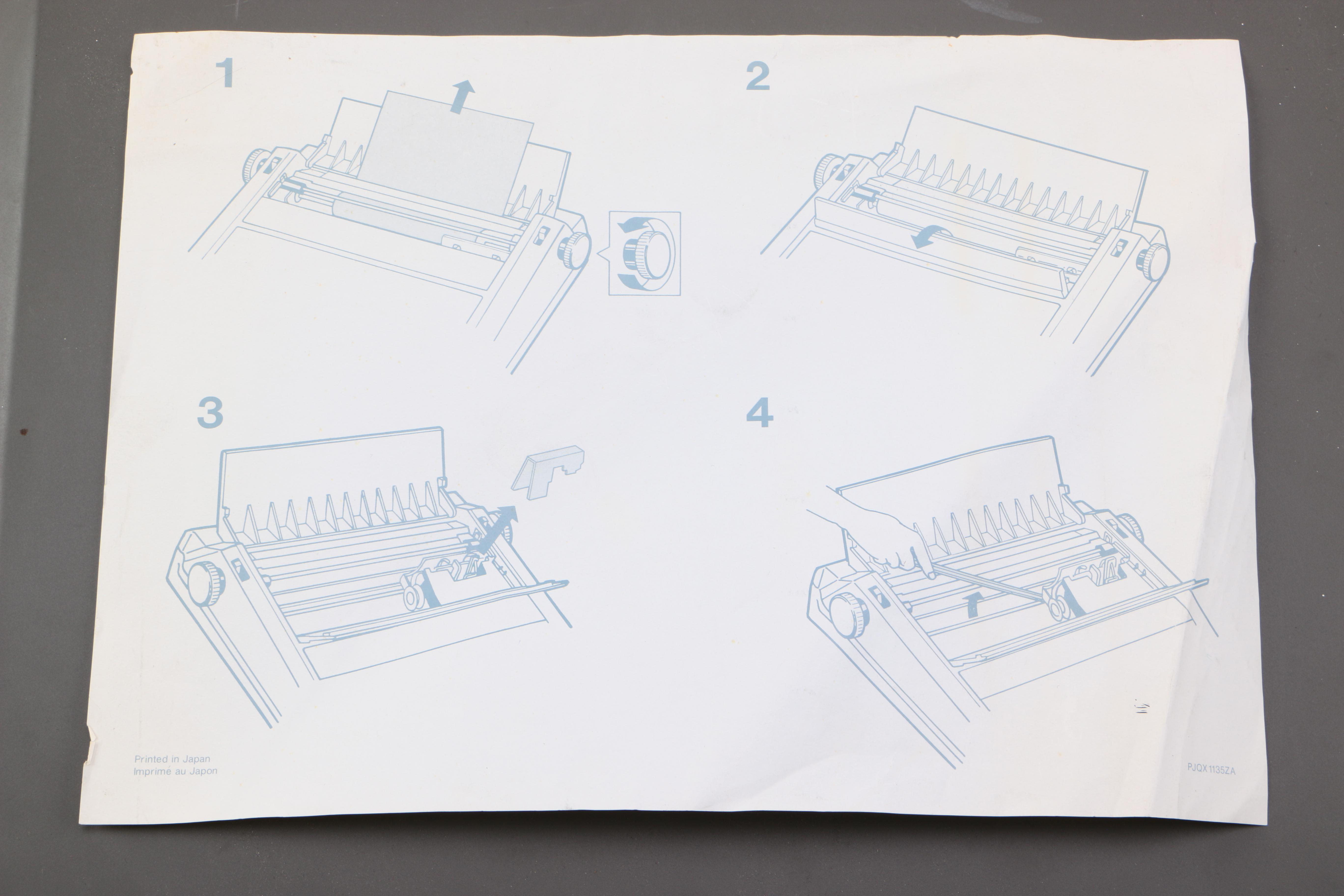 Panasonic Electric Typewriter KX- R320