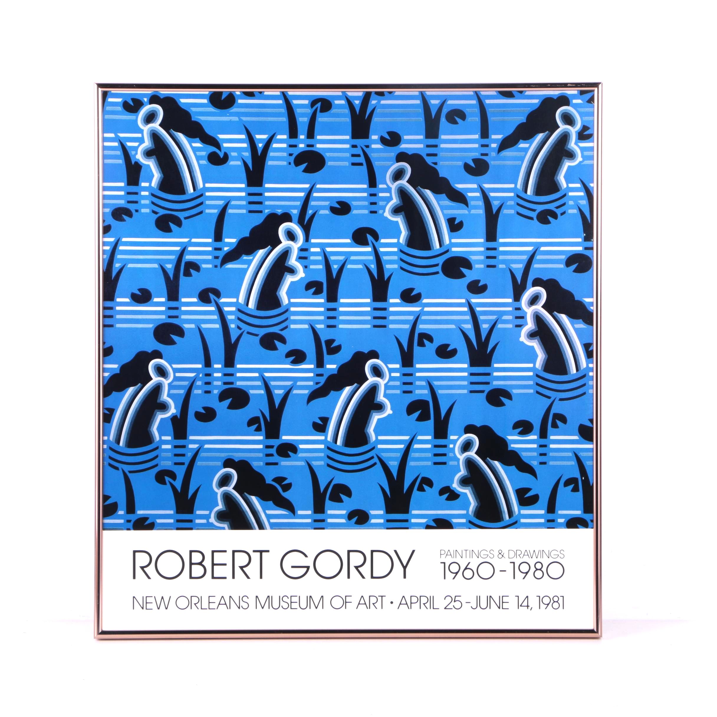 Robert Gordy Exhibition Poster
