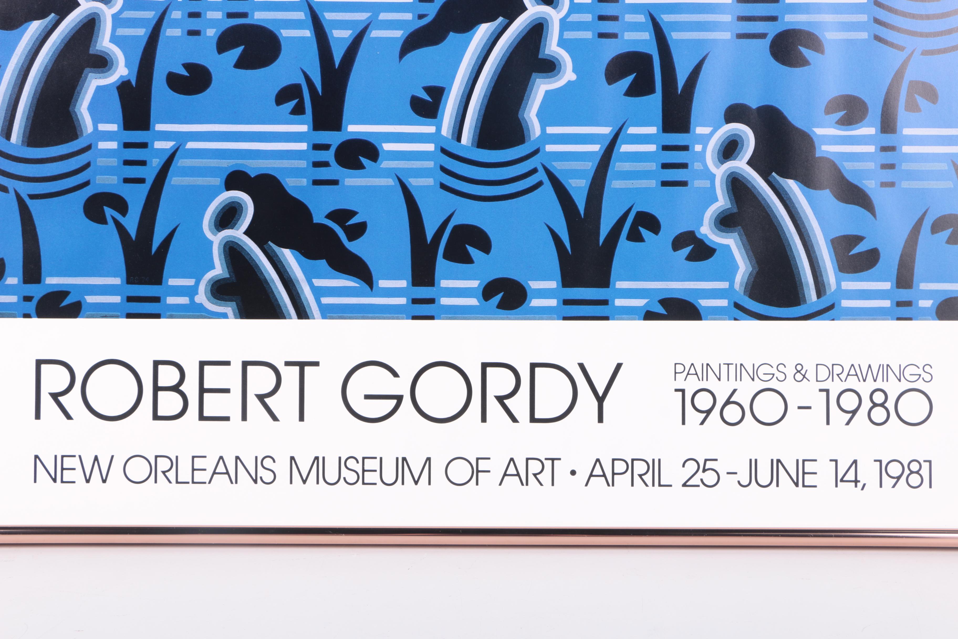 Robert Gordy Exhibition Poster