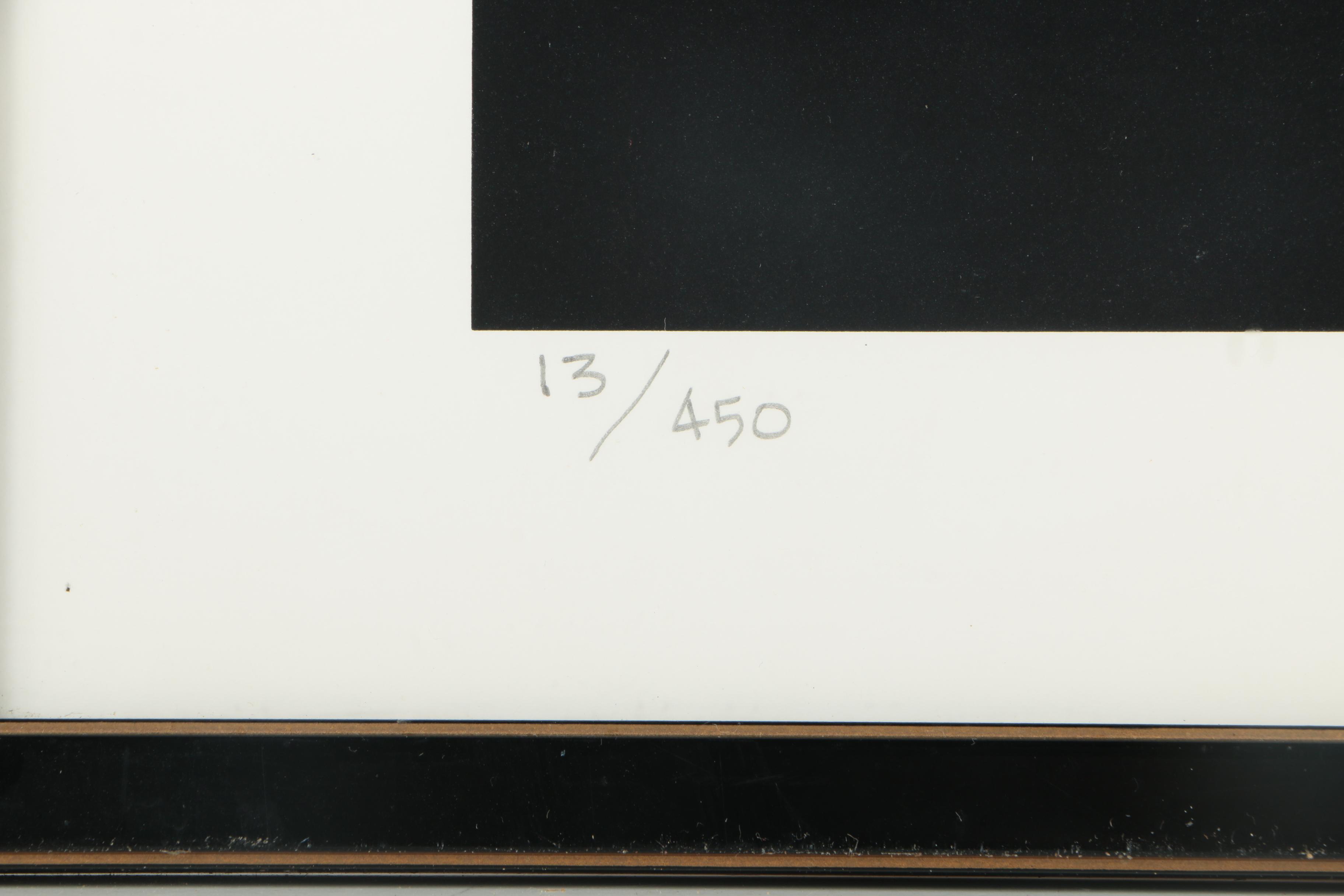 Mel Dobson Limited Edition Offset Lithograph of Juvenile Song Thrushes